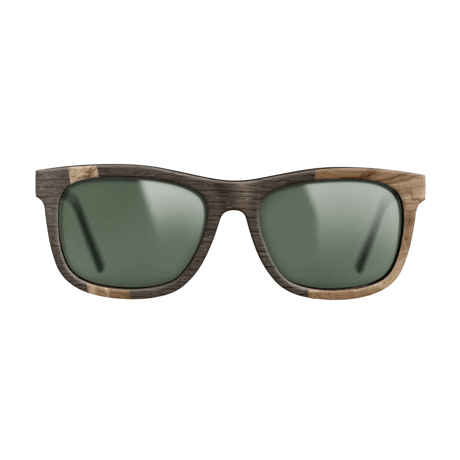 Olive Burl,Fumed Oak: Wedge - The Hero - Square - 1967 - SIRIS wood optic