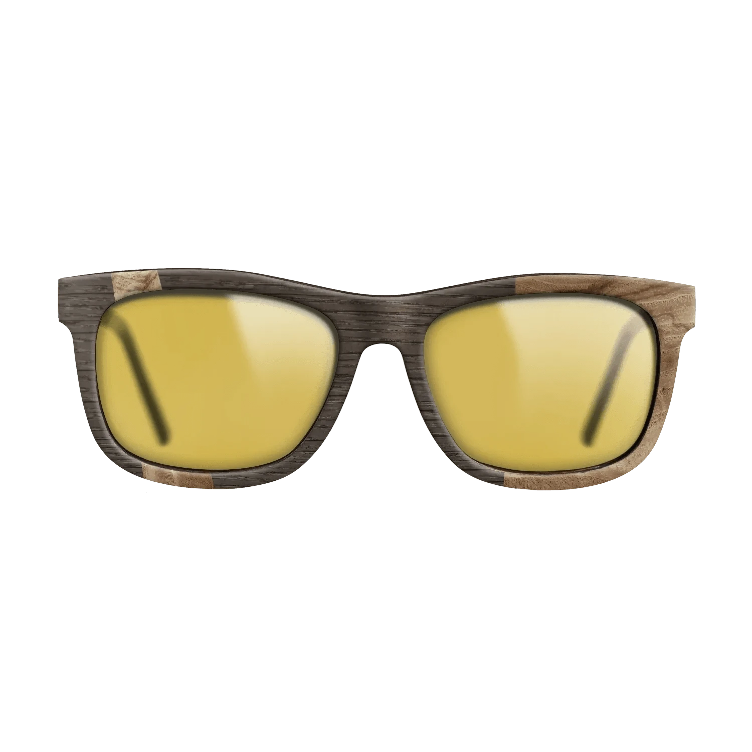 Olive Burl,Fumed Oak: Wedge - The Hero - Square - 1967 - SIRIS wood optic