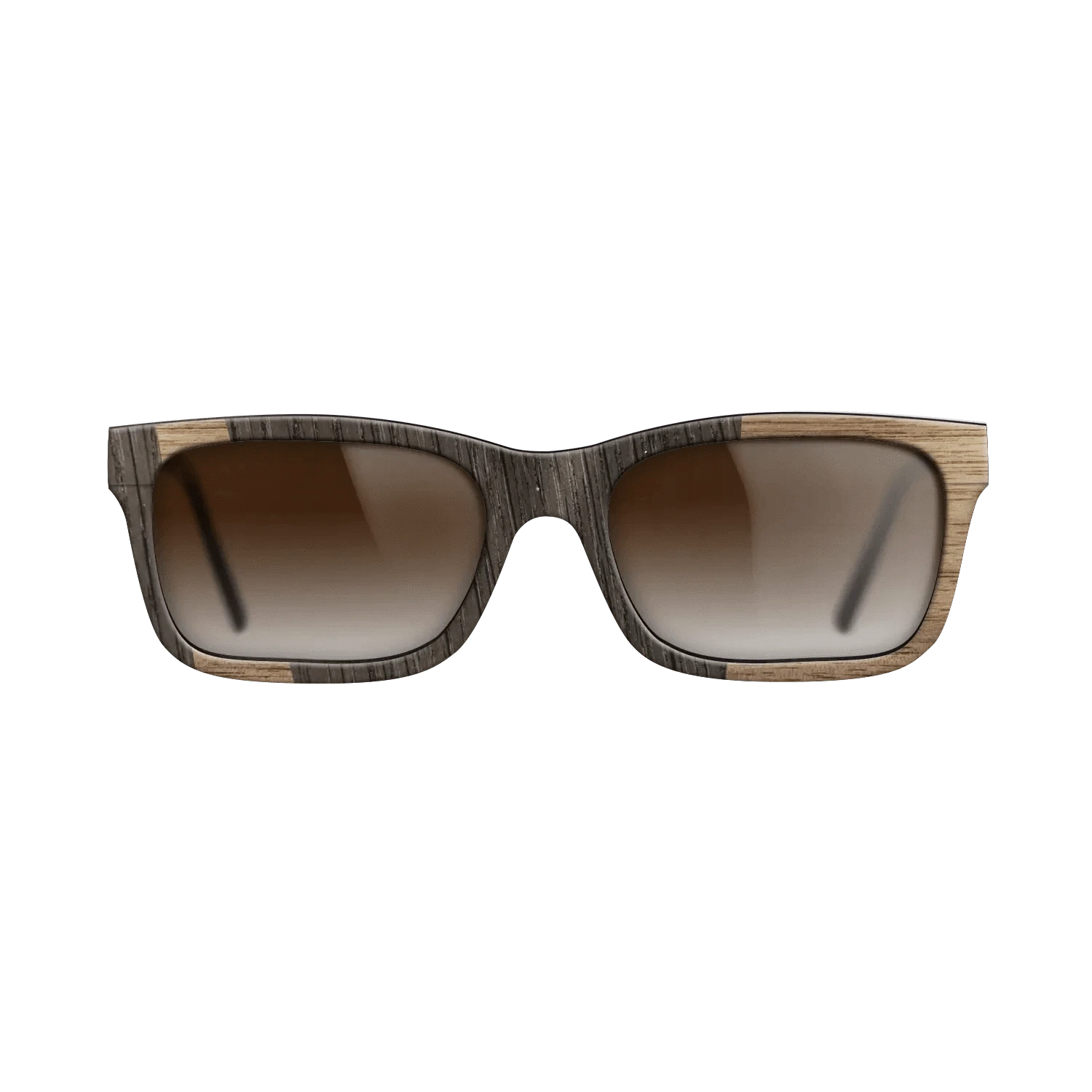 Walnut: Straight Grain,Fumed Oak: Wedge - The Sage - Rectangle - 1951 - SIRIS wood optic