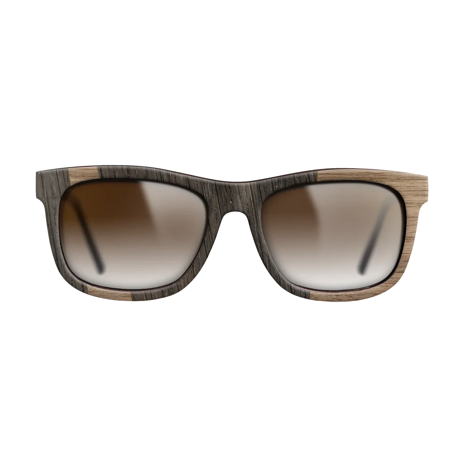 Walnut: Straight Grain,Fumed Oak: Wedge - The Hero - Square - 1951 - SIRIS wood optic