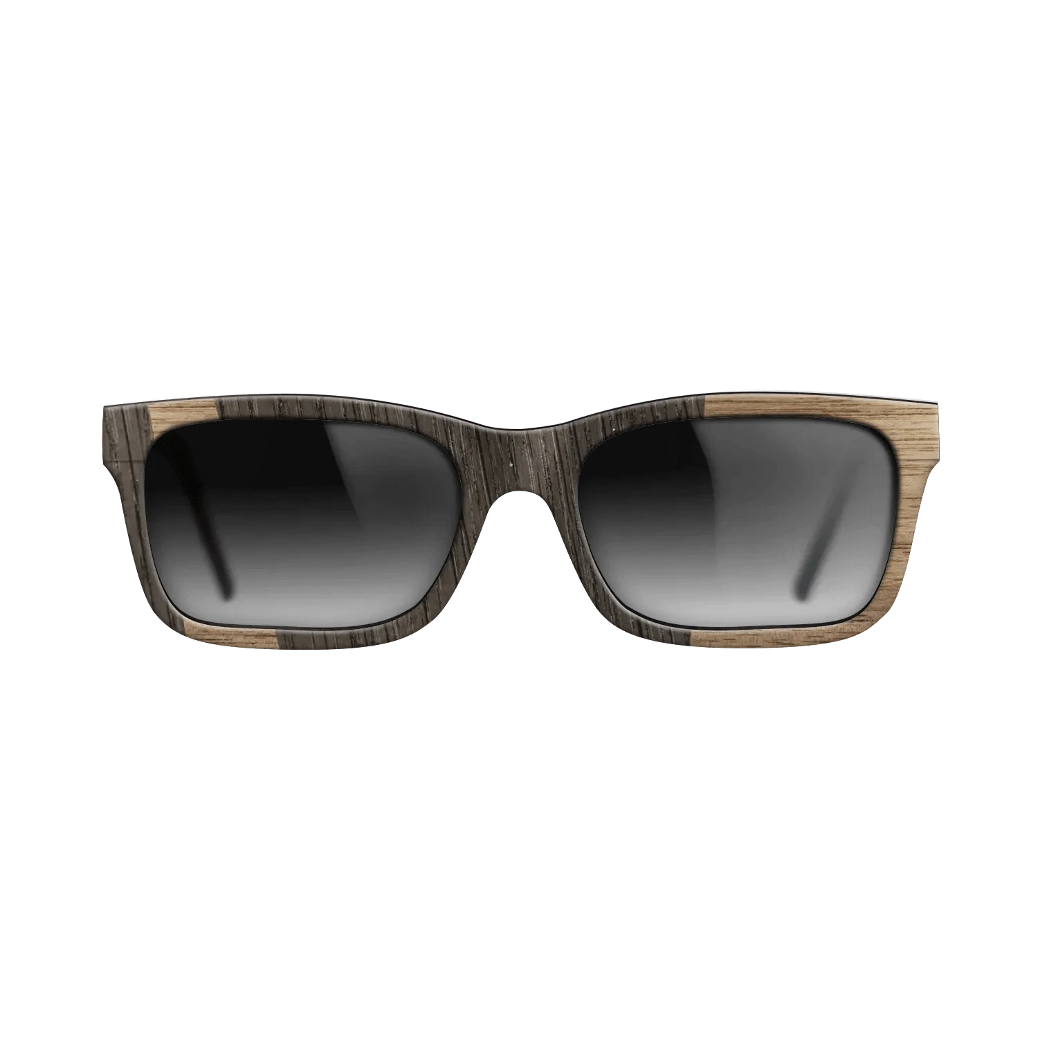 Walnut: Straight Grain,Fumed Oak: Wedge - The Sage - Rectangle - 1951 - SIRIS wood optic