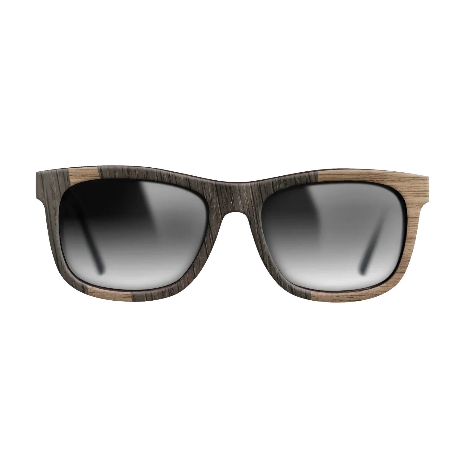 Walnut: Straight Grain,Fumed Oak: Wedge - The Hero - Square - 1951 - SIRIS wood optic