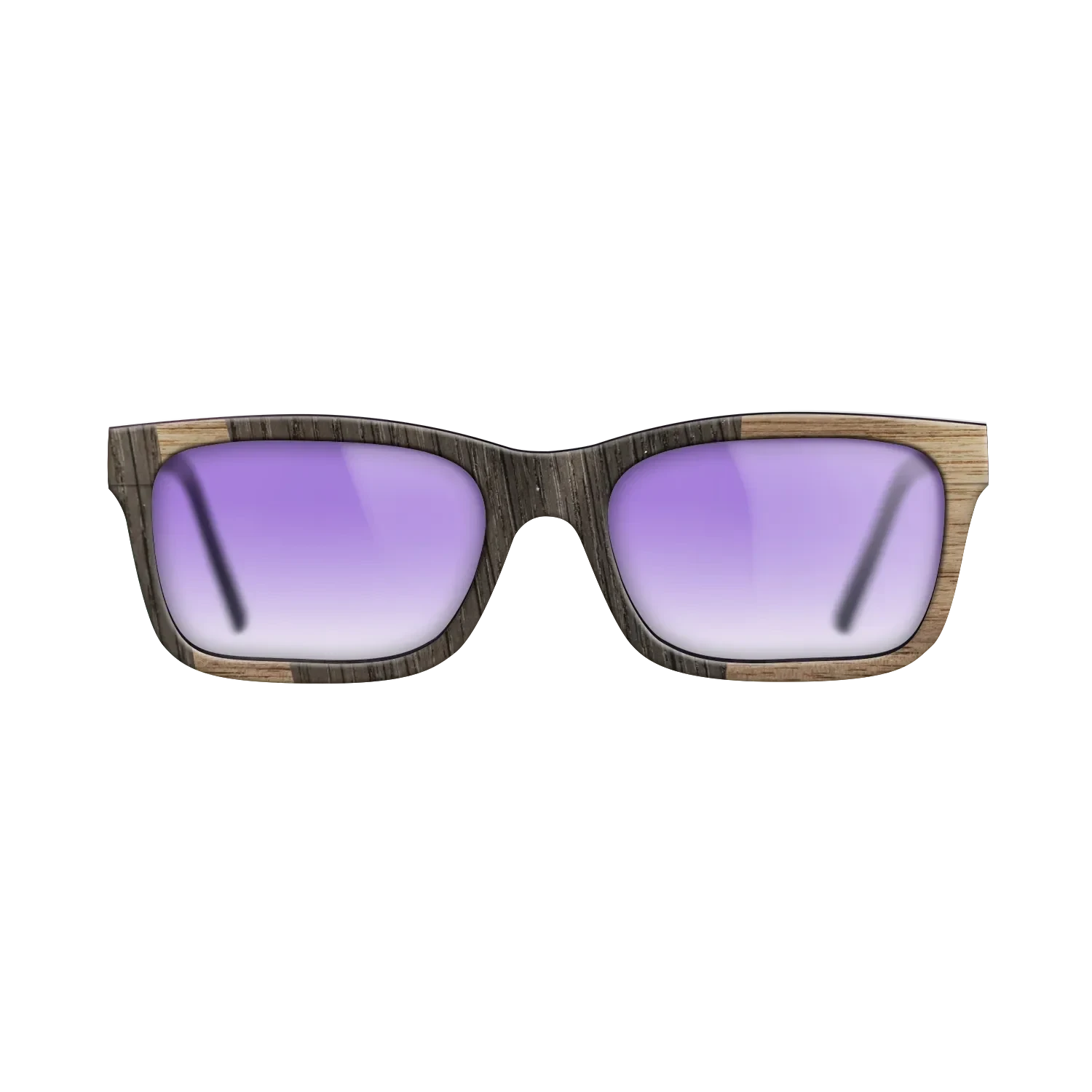 Walnut: Straight Grain,Fumed Oak: Wedge - The Sage - Rectangle - 1951 - SIRIS wood optic