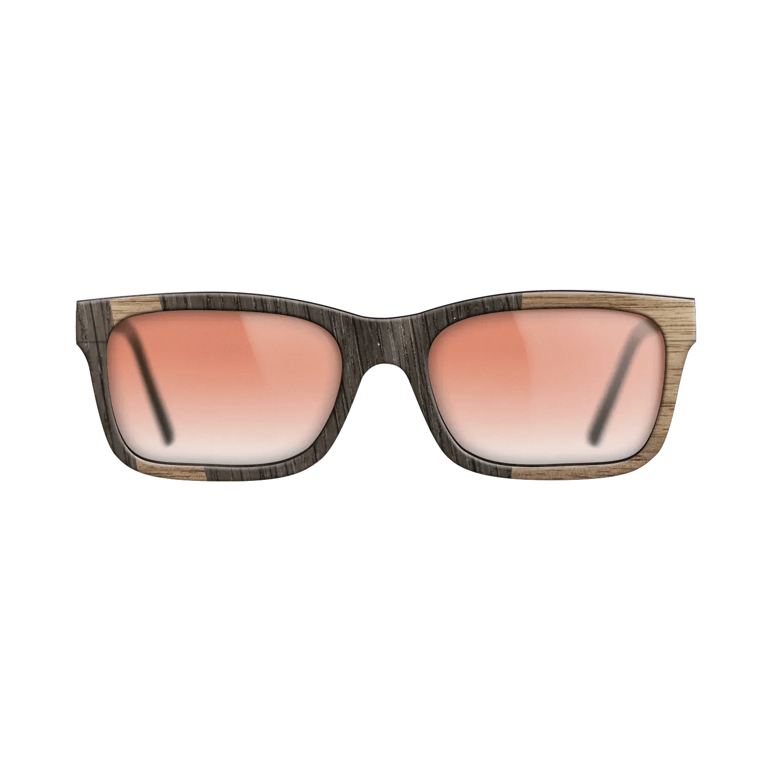 Walnut: Straight Grain,Fumed Oak: Wedge - The Sage - Rectangle - 1951 - SIRIS wood optic