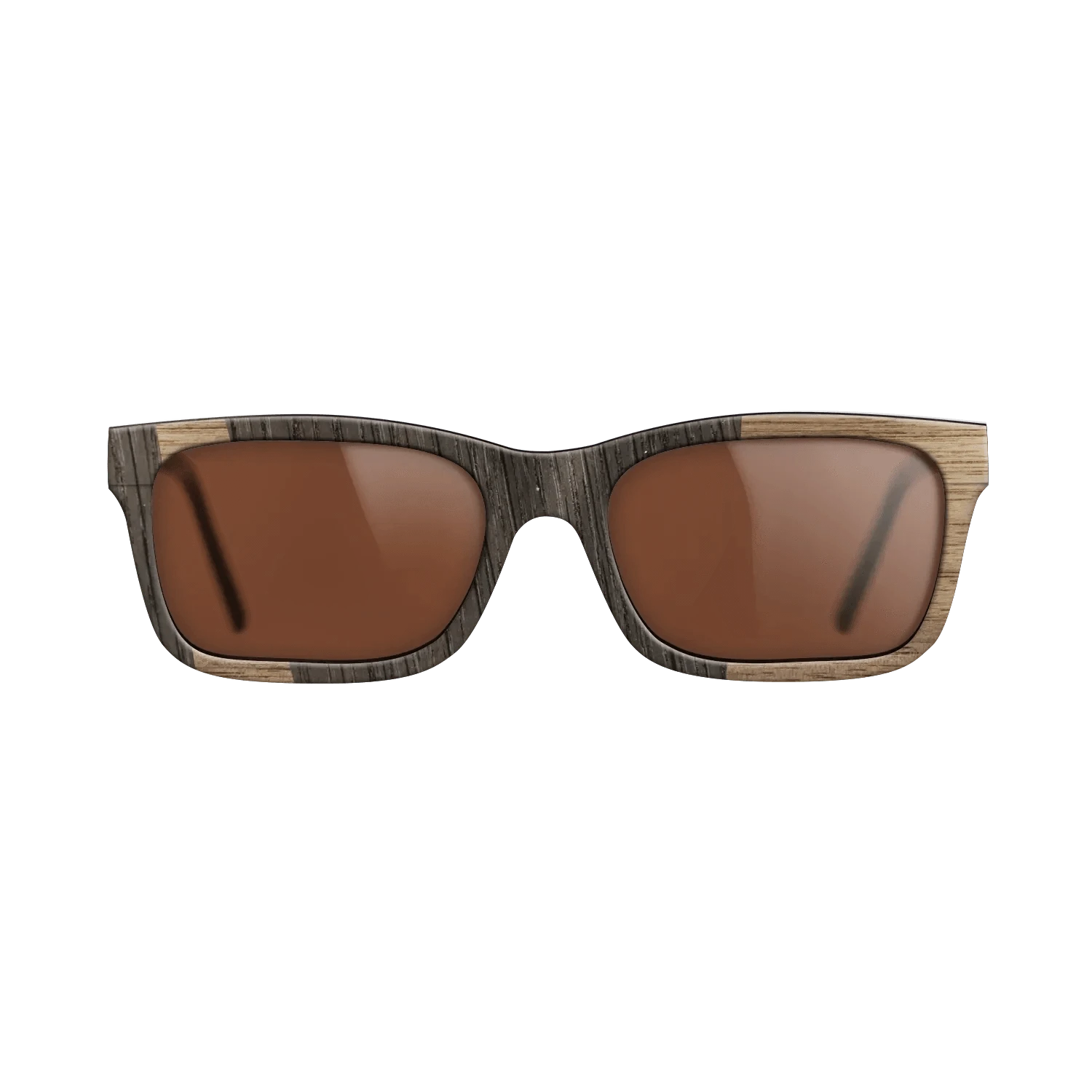 Walnut: Straight Grain,Fumed Oak: Wedge - The Sage - Rectangle - 1951 - SIRIS wood optic