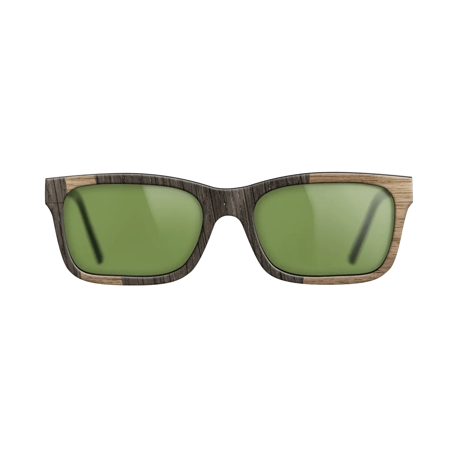 Walnut: Straight Grain,Fumed Oak: Wedge - The Sage - Rectangle - 1951 - SIRIS wood optic