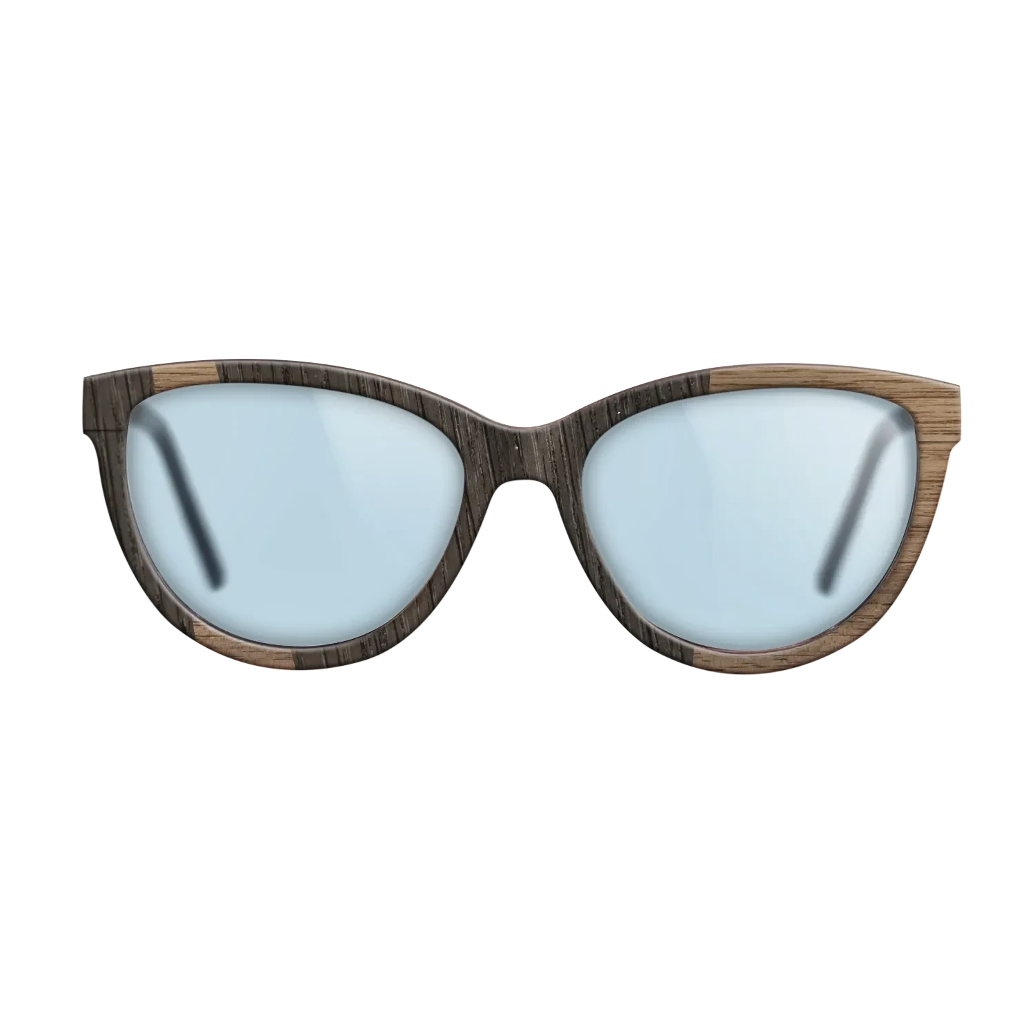 Walnut: Straight Grain,Fumed Oak: Wedge - The Maiden - Cat - 1951 - SIRIS wood optic