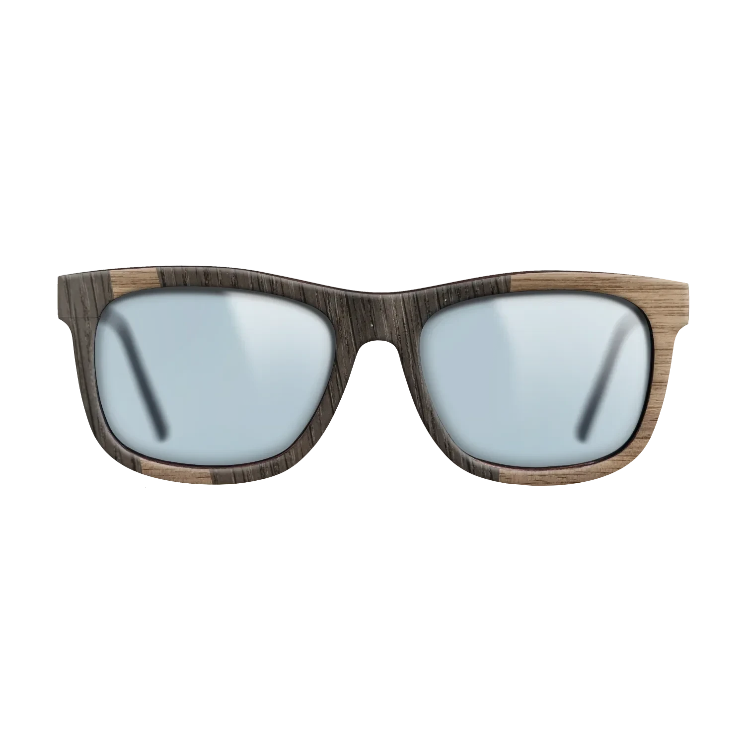 Walnut: Straight Grain,Fumed Oak: Wedge - The Hero - Square - 1951 - SIRIS wood optic