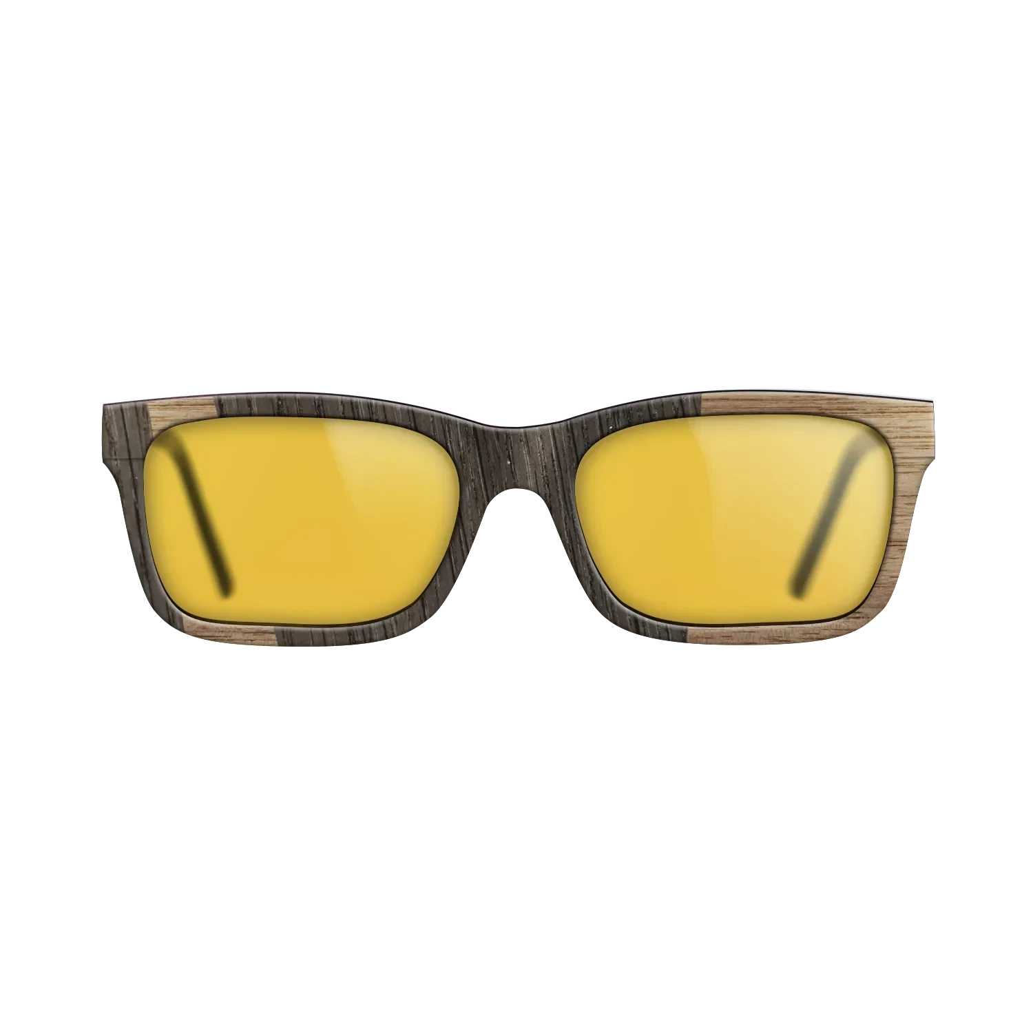 Walnut: Straight Grain,Fumed Oak: Wedge - The Sage - Rectangle - 1951 - SIRIS wood optic