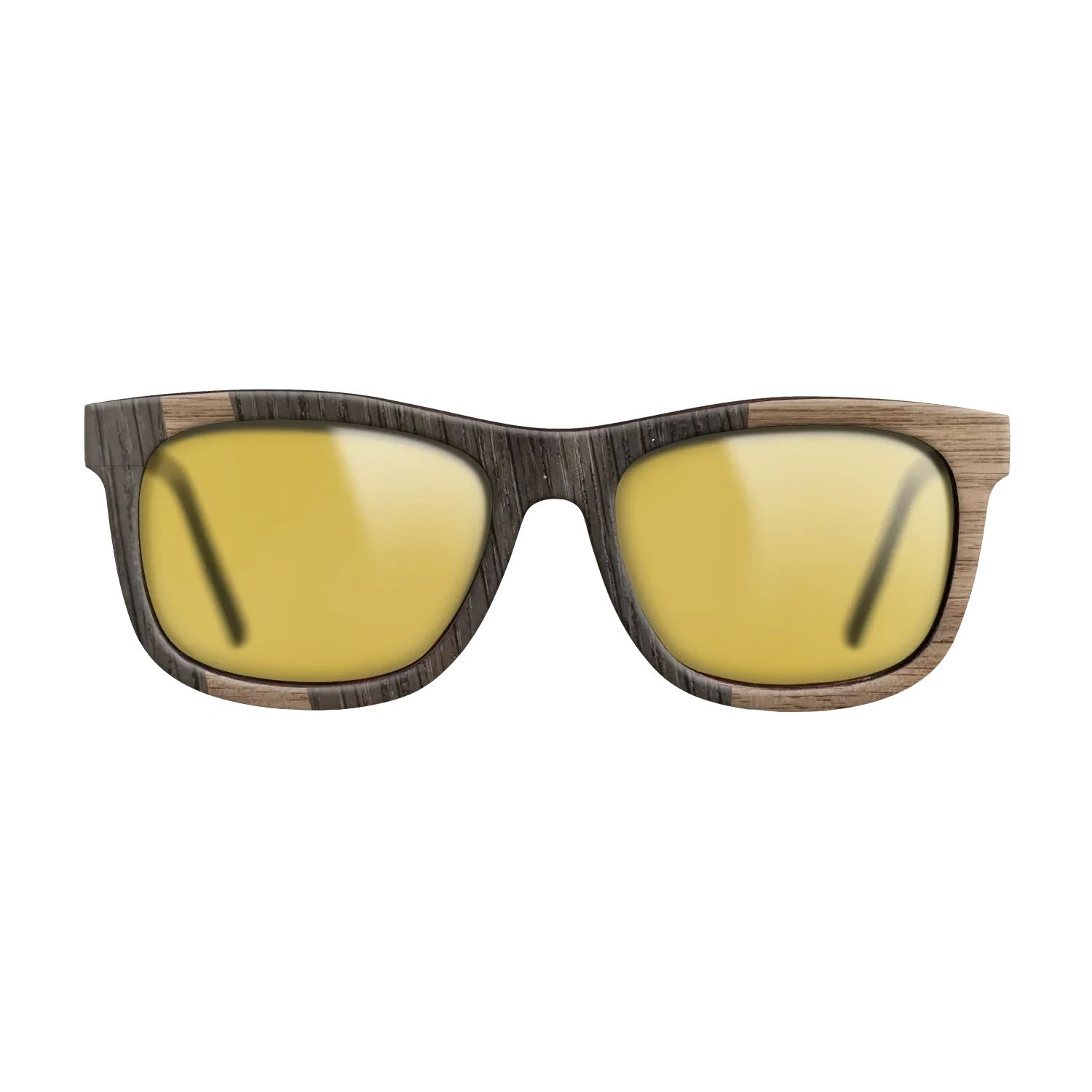 Walnut: Straight Grain,Fumed Oak: Wedge - The Hero - Square - 1951 - SIRIS wood optic