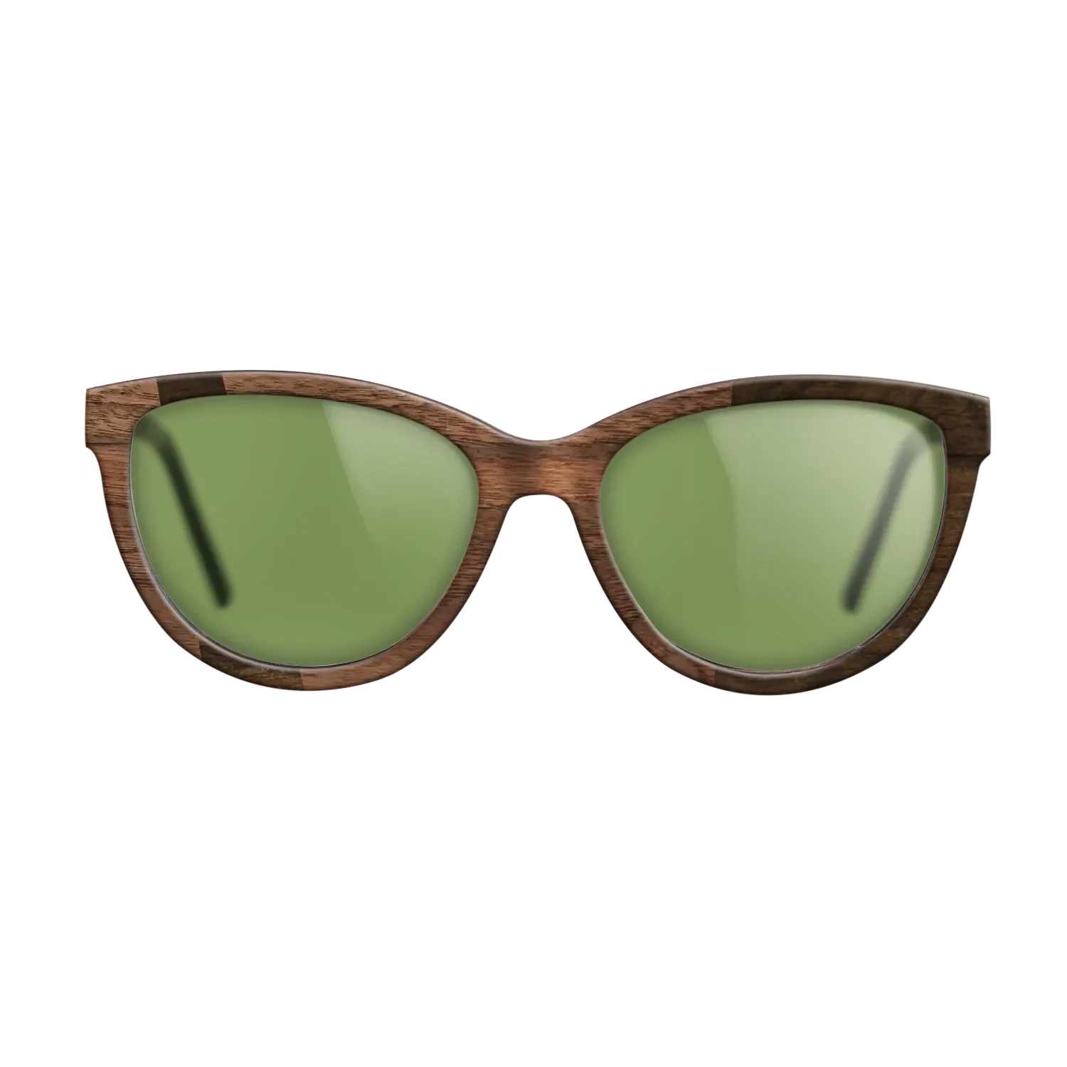 Ziricote Dark Quartered,Walnut Claro Dark: Wedge - The Maiden - Cat - 1308 - SIRIS wood optic