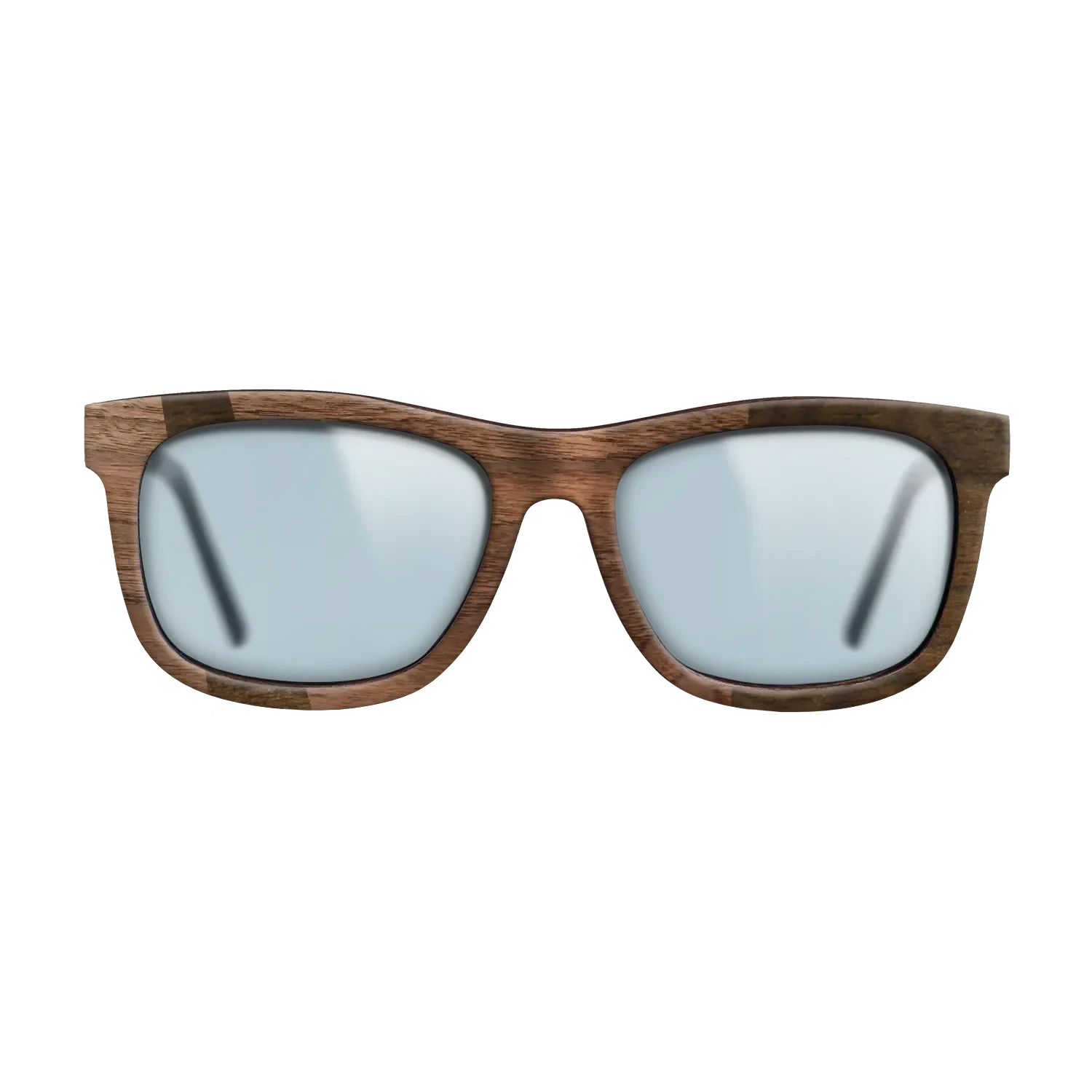 Ziricote Dark Quartered,Walnut Claro Dark: Wedge - The Hero - Square - 1308 - SIRIS wood optic