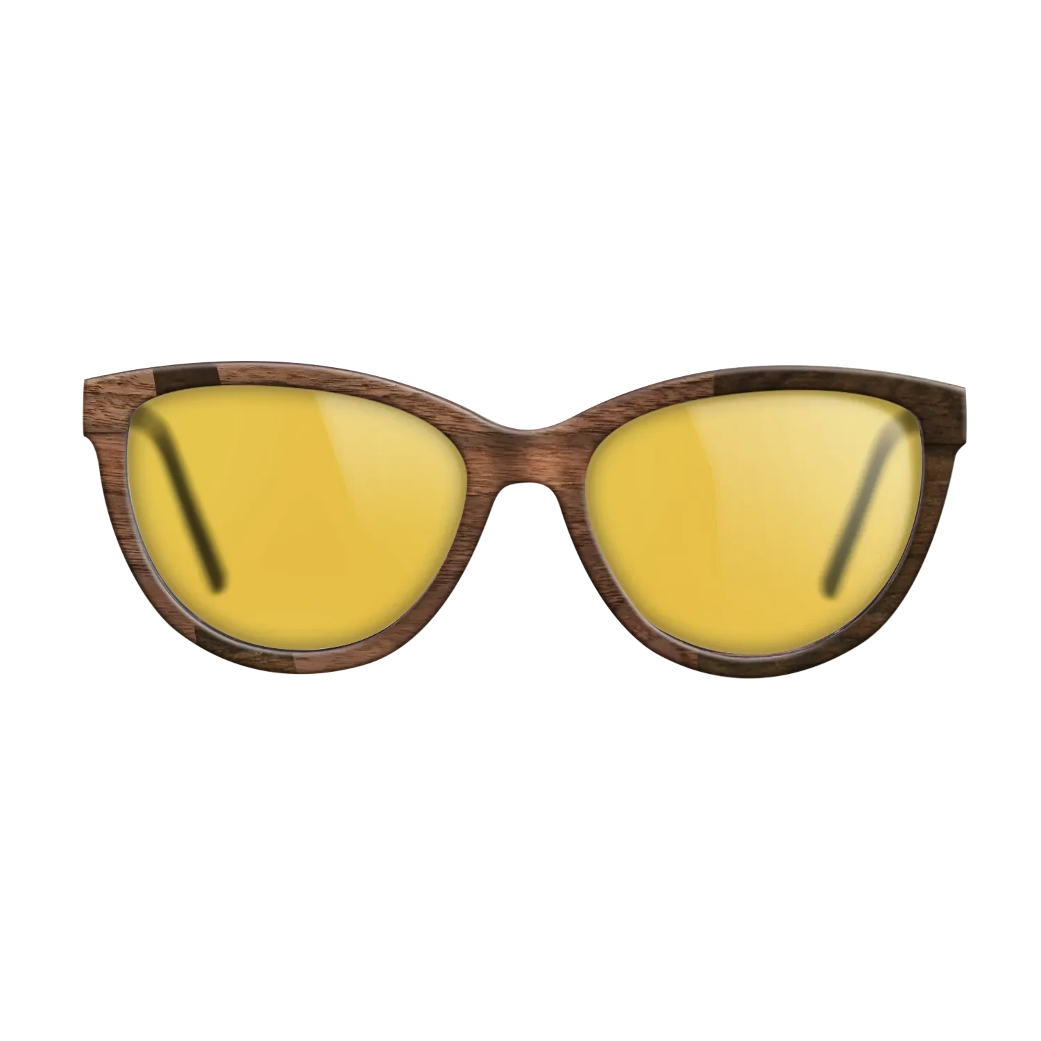 Ziricote Dark Quartered,Walnut Claro Dark: Wedge - The Maiden - Cat - 1308 - SIRIS wood optic