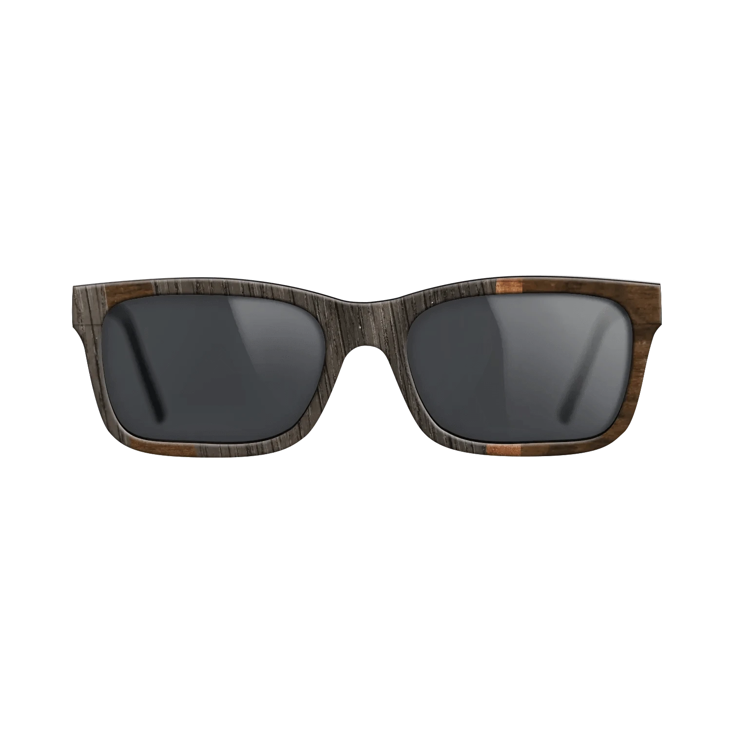 Ziricote Dark Quartered,Koa,Fumed Oak: Wedge - The Sage - Rectangle - 904 - SIRIS wood optic