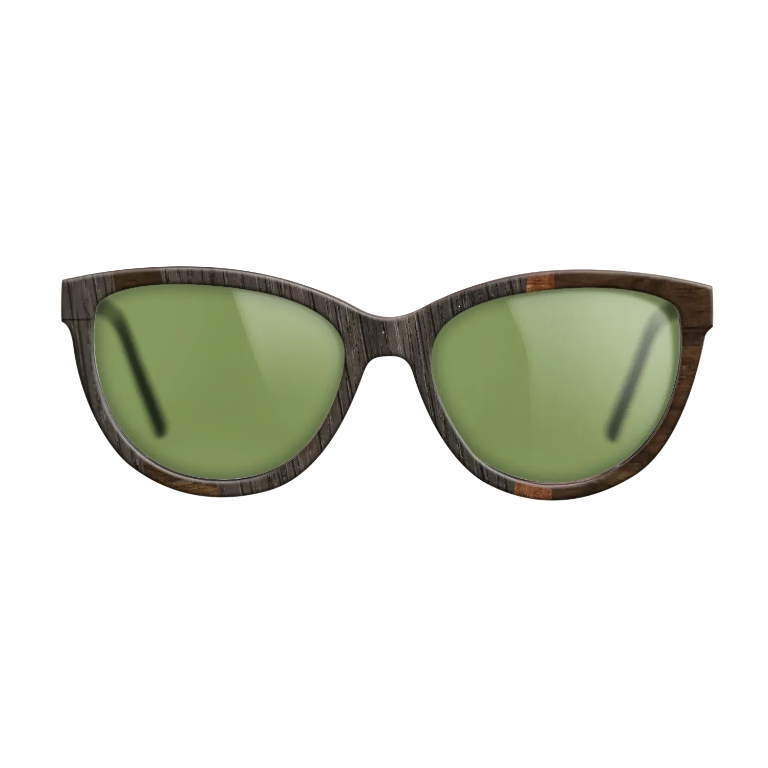 Ziricote Dark Quartered,Koa,Fumed Oak: Wedge - The Maiden - Cat - 904 - SIRIS wood optic