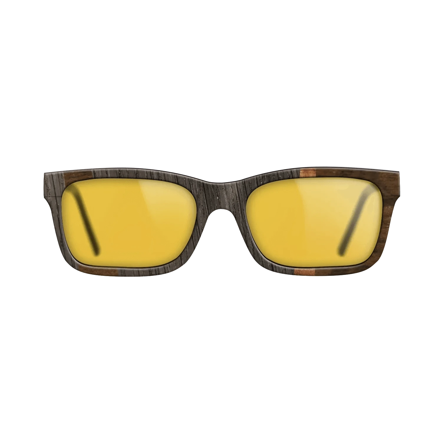 Ziricote Dark Quartered,Koa,Fumed Oak: Wedge - The Sage - Rectangle - 904 - SIRIS wood optic