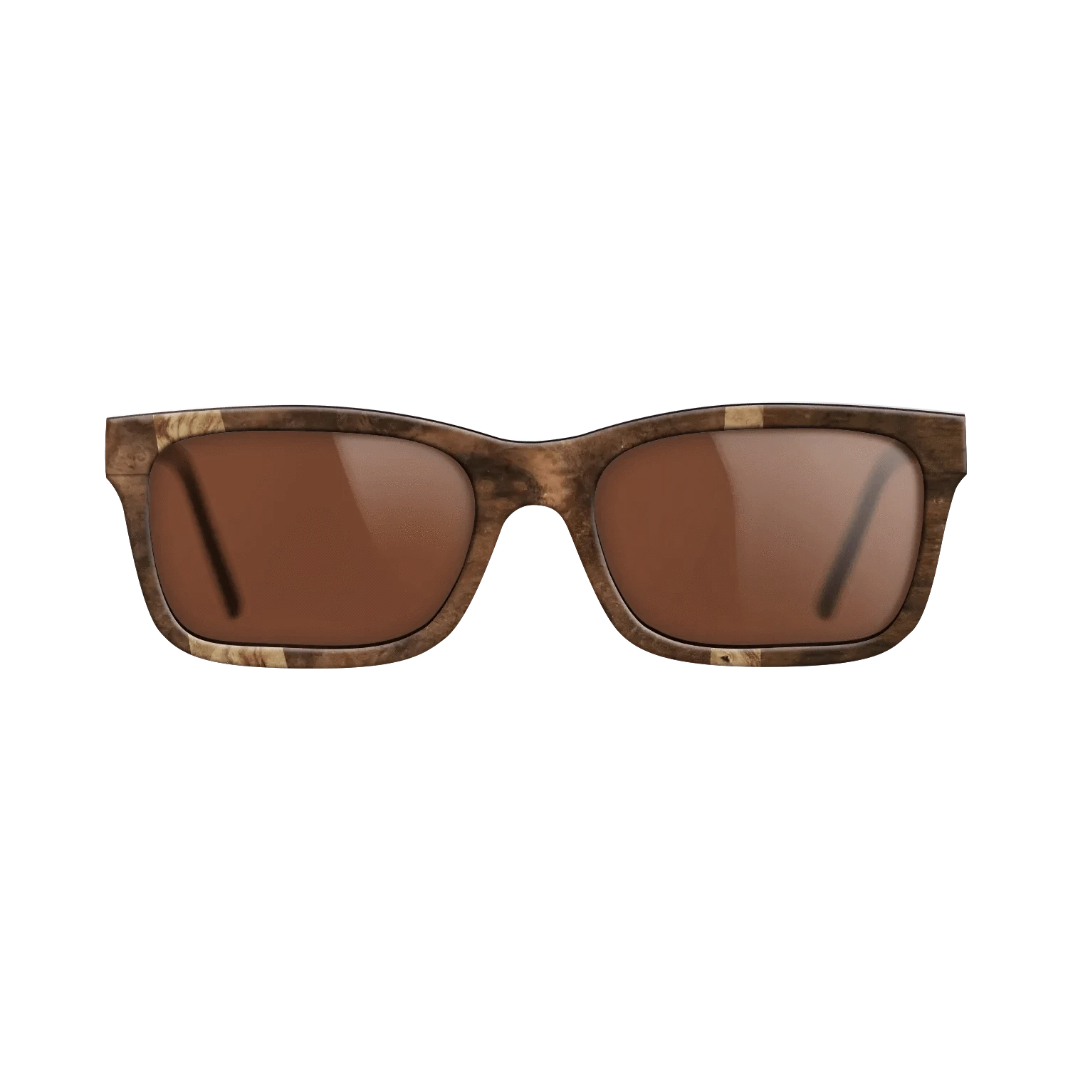 Ziricote Dark Quartered,Walnut Burl,Olive Burl: Wedge - The Sage - Rectangle - 1255 - SIRIS wood optic