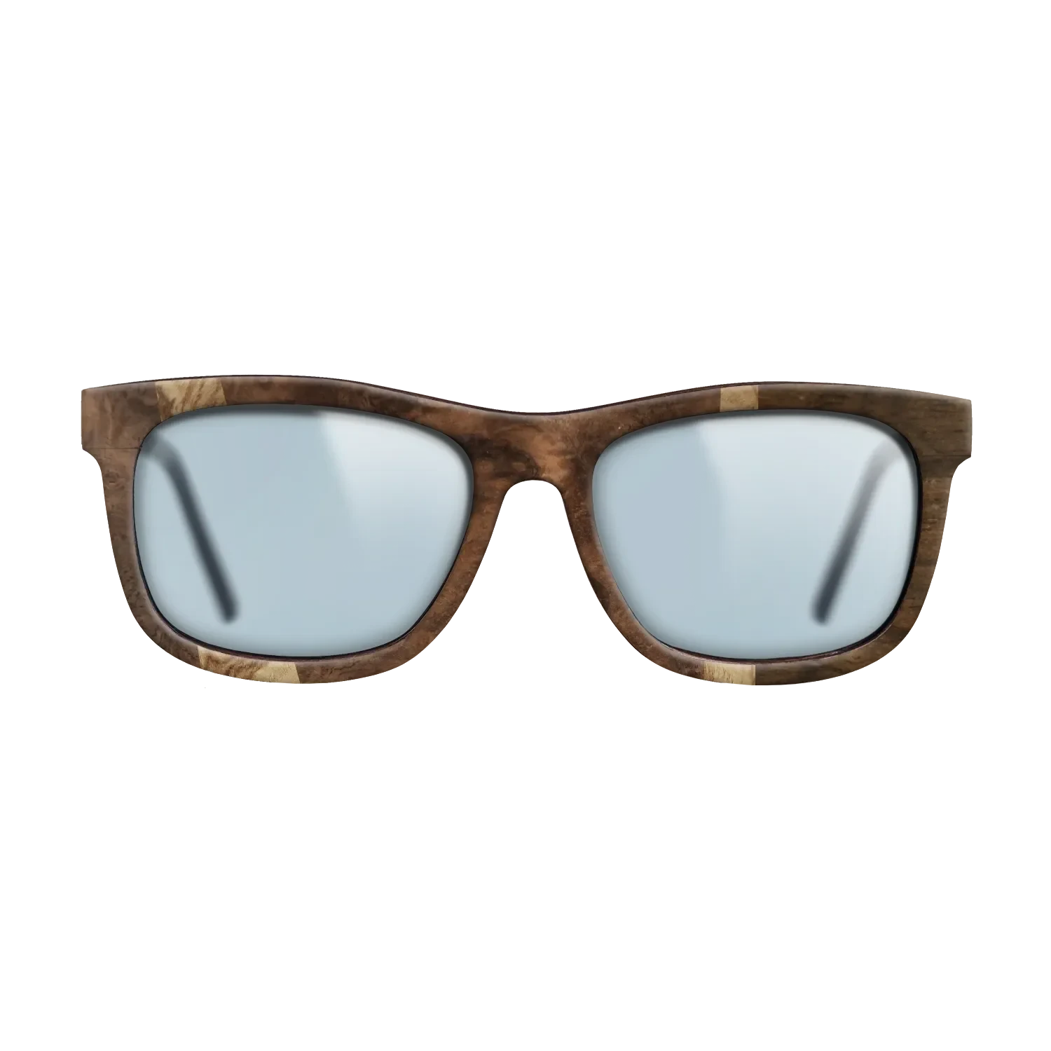 Ziricote Dark Quartered,Walnut Burl,Olive Burl: Wedge - The Hero - Square - 1255 - SIRIS wood optic