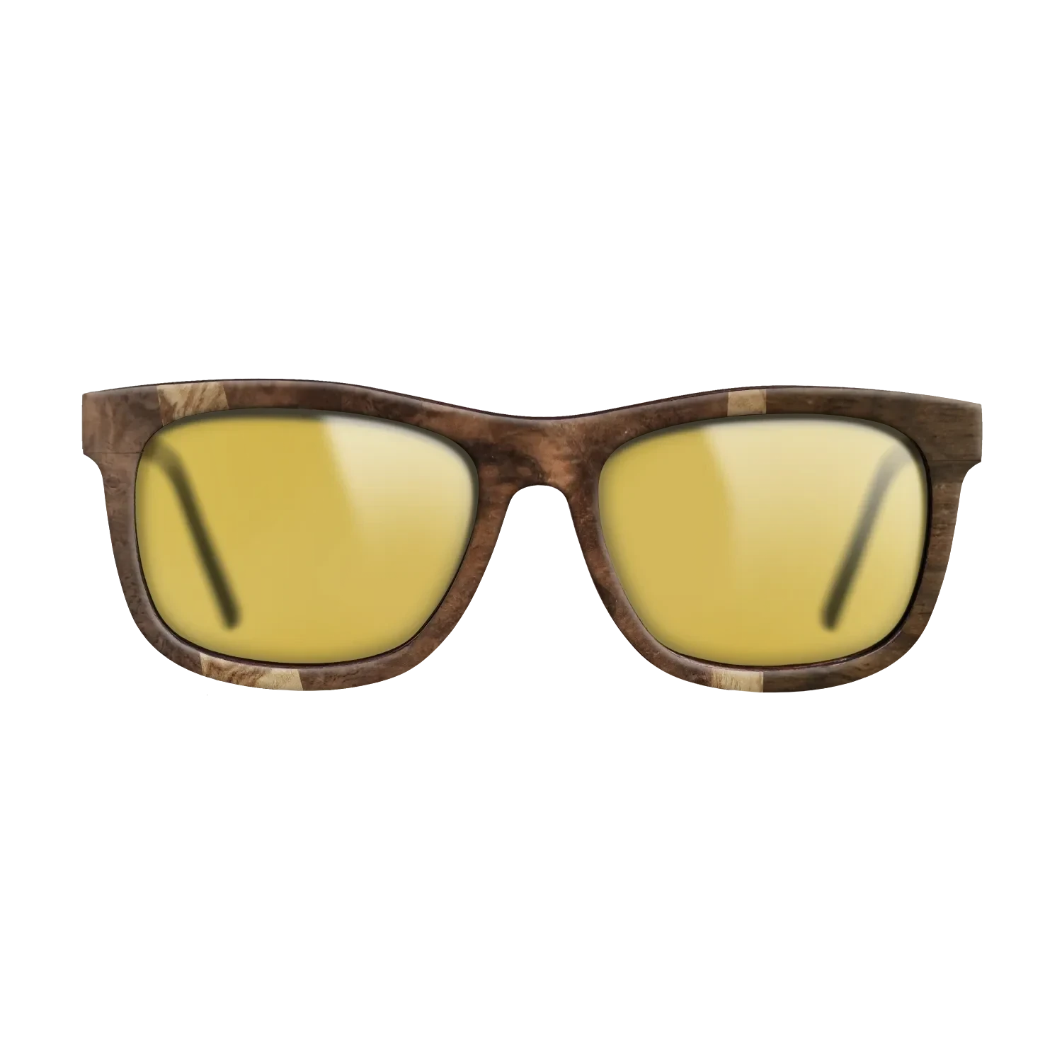 Ziricote Dark Quartered,Walnut Burl,Olive Burl: Wedge - The Hero - Square - 1255 - SIRIS wood optic