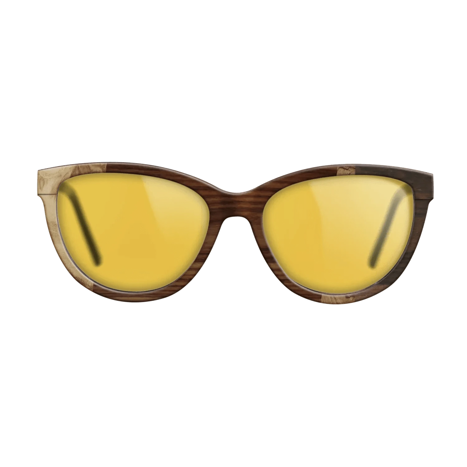 Santos Rosewood Dark,Walnut Burl,Ziricote Dark Quartered: Wedge - The Maiden - Cat - 1972 - SIRIS wood optic