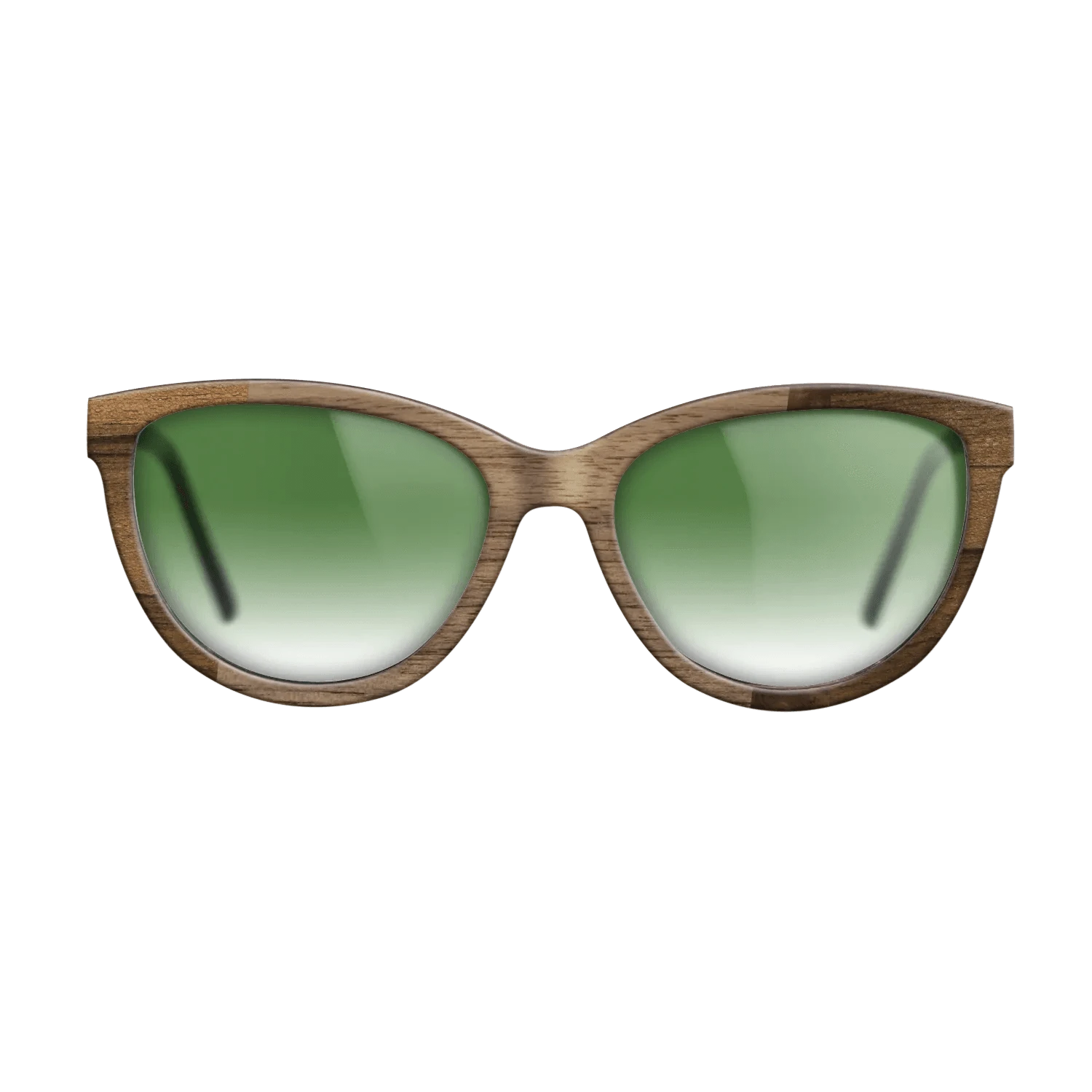 Walnut: Straight Grain,Ziricote Light Quartered,Walnut Burl: Wedge - The Maiden - Cat - 817 - SIRIS wood optic