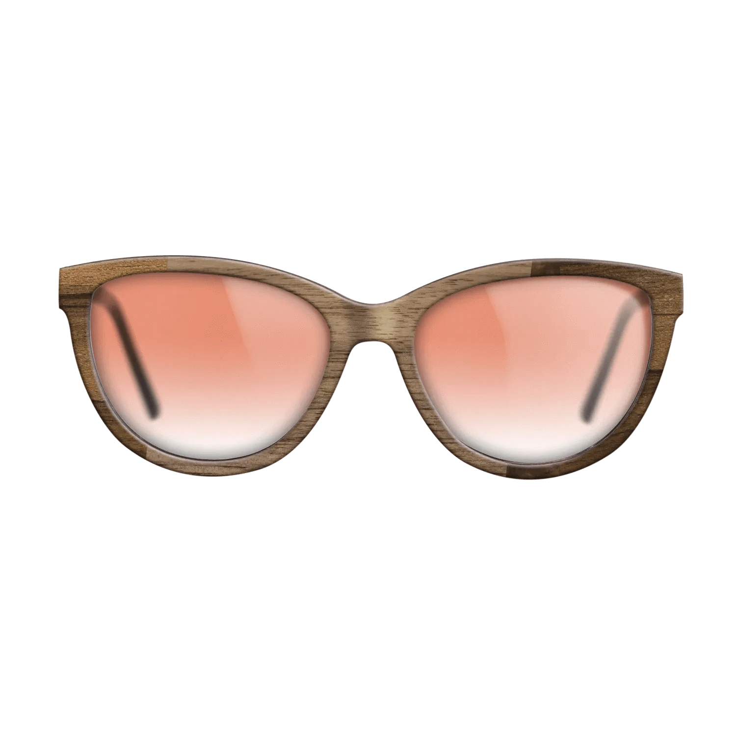 Walnut: Straight Grain,Ziricote Light Quartered,Walnut Burl: Wedge - The Maiden - Cat - 817 - SIRIS wood optic