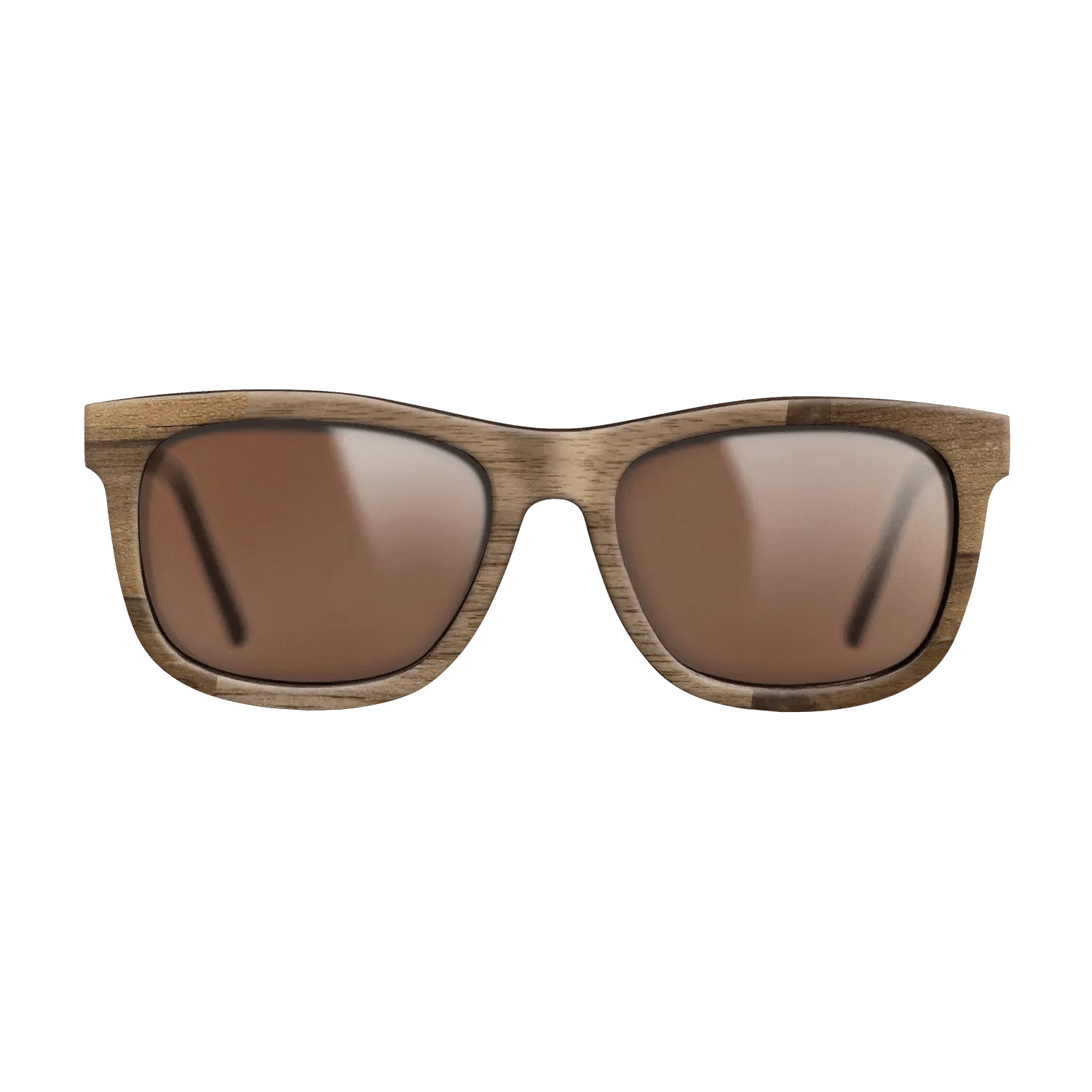 Walnut: Straight Grain,Ziricote Light Quartered,Walnut Burl: Wedge - The Hero - Square - 817 - SIRIS wood optic