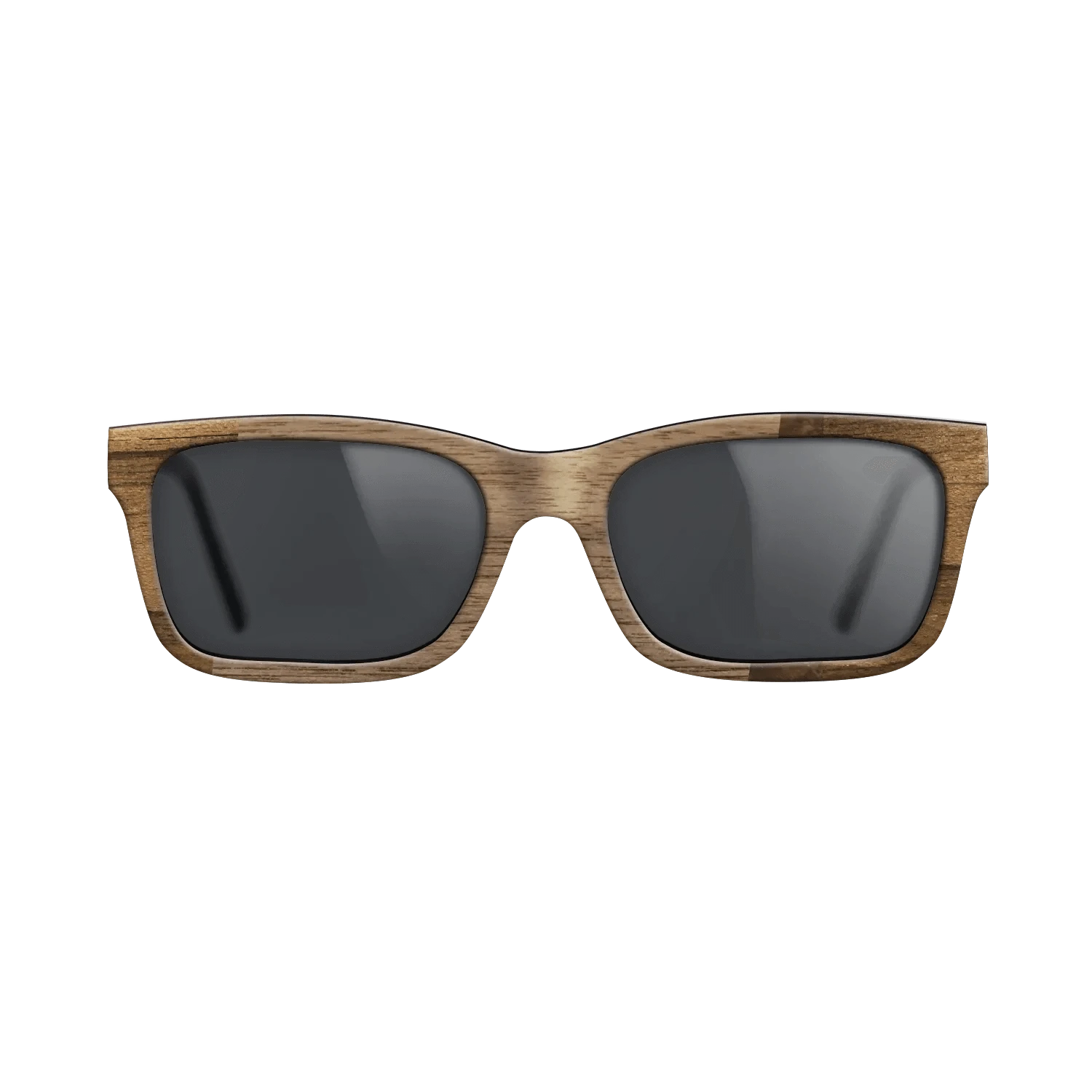 Walnut: Straight Grain,Ziricote Light Quartered,Walnut Burl: Wedge - The Sage - Rectangle - 817 - SIRIS wood optic
