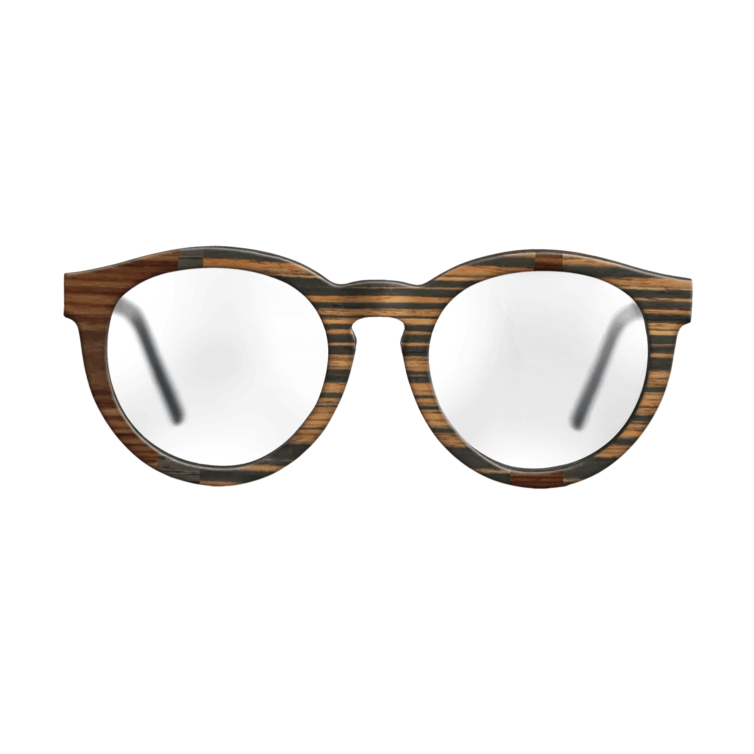 Italian Ebony,Santos Rosewood Dark,Fumed Oak: Wedge - The Rebel - Round - 847 - SIRIS wood optic