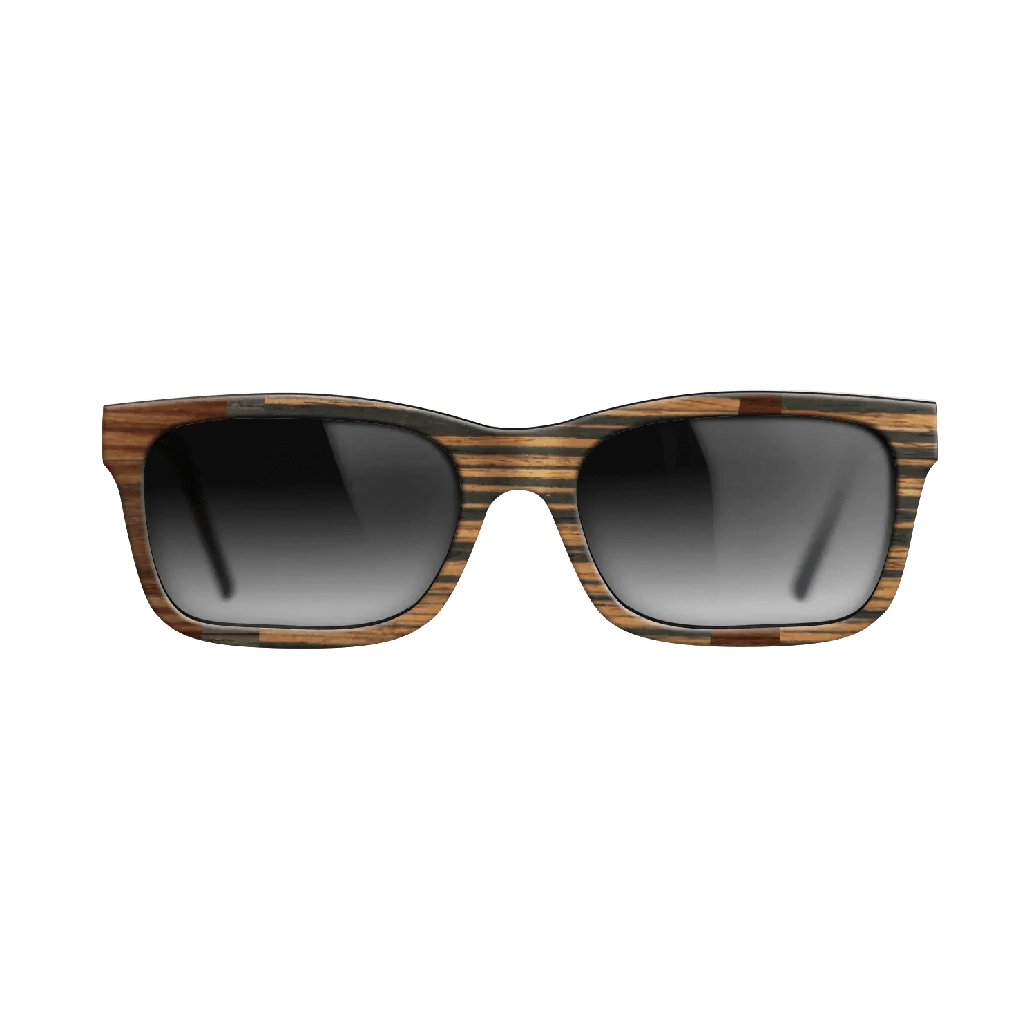 Italian Ebony,Santos Rosewood Dark,Fumed Oak: Wedge - The Sage - Rectangle - 847 - SIRIS wood optic