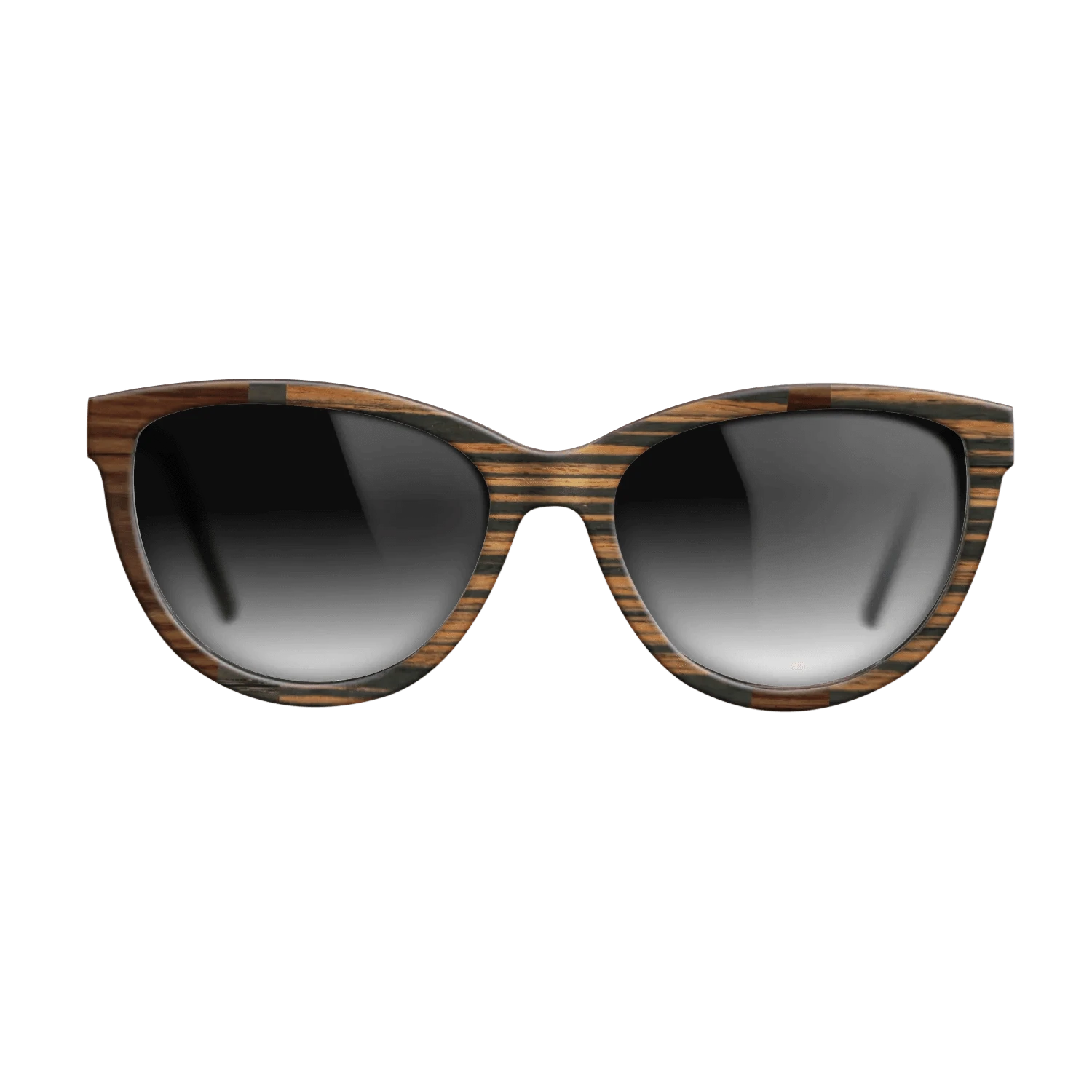 Italian Ebony,Santos Rosewood Dark,Fumed Oak: Wedge - The Maiden - Cat - 847 - SIRIS wood optic