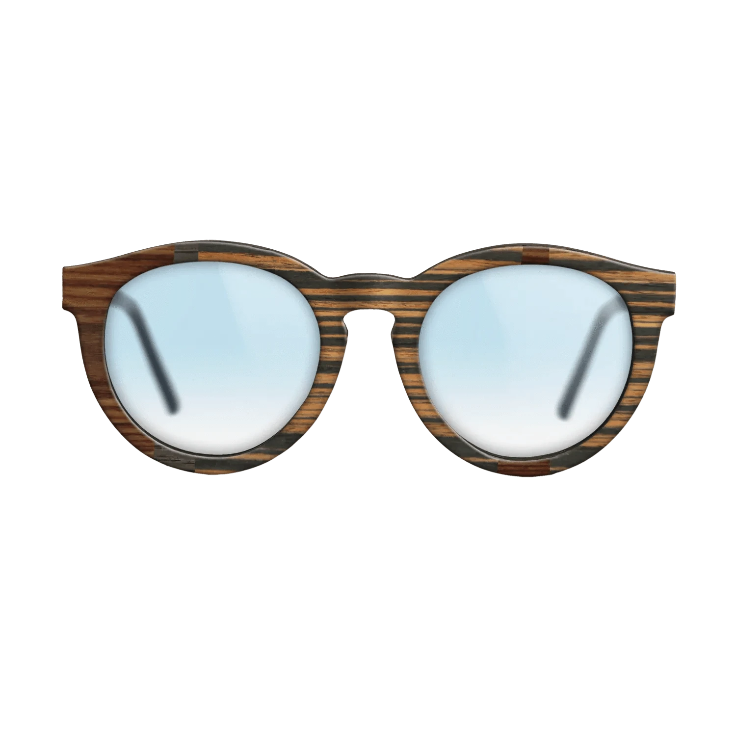 Italian Ebony,Santos Rosewood Dark,Fumed Oak: Wedge - The Rebel - Round - 847 - SIRIS wood optic