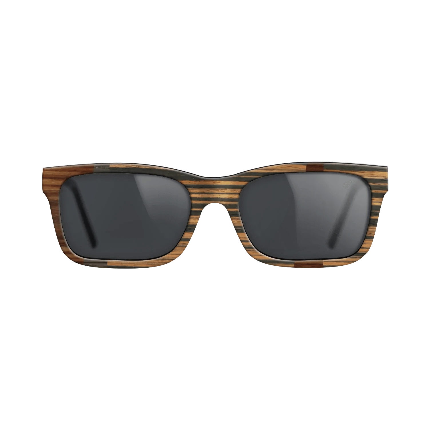 Italian Ebony,Santos Rosewood Dark,Fumed Oak: Wedge - The Sage - Rectangle - 847 - SIRIS wood optic