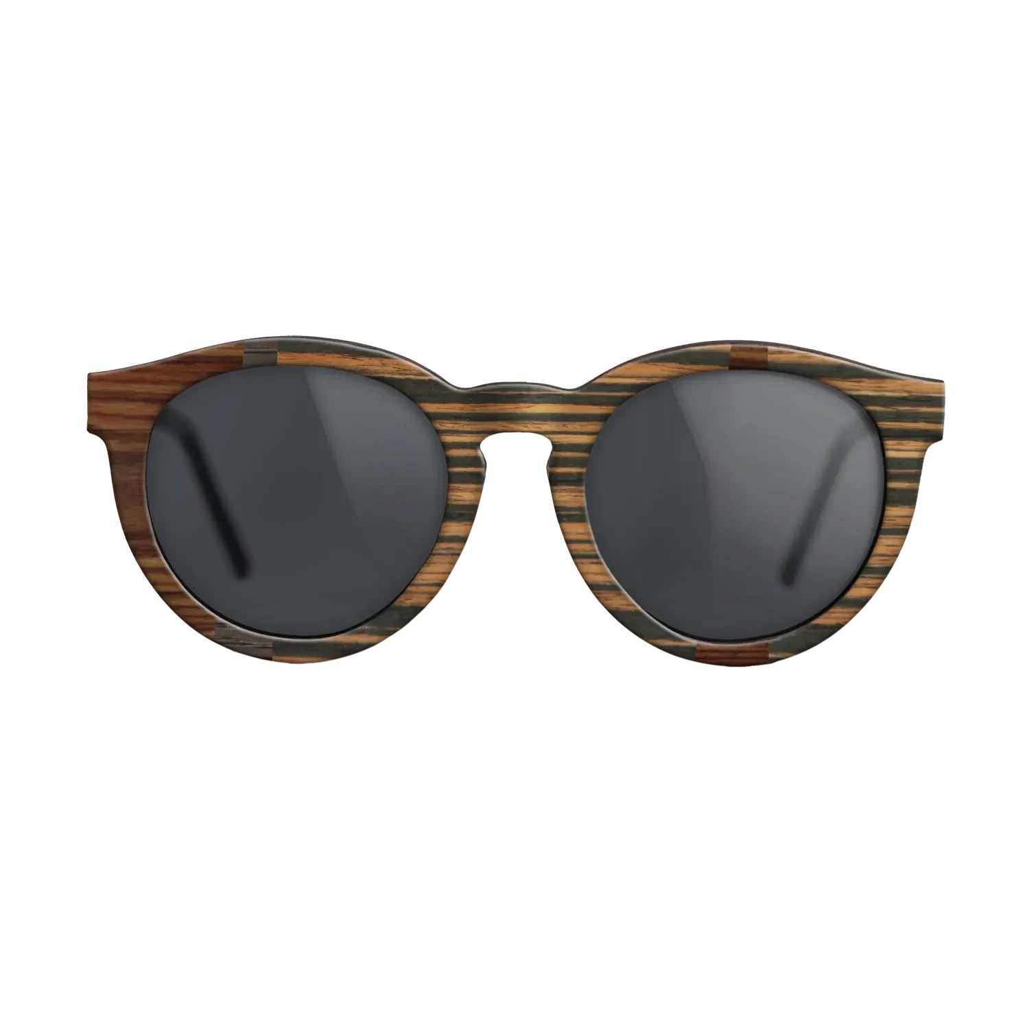 Italian Ebony,Santos Rosewood Dark,Fumed Oak: Wedge - The Rebel - Round - 847 - SIRIS wood optic