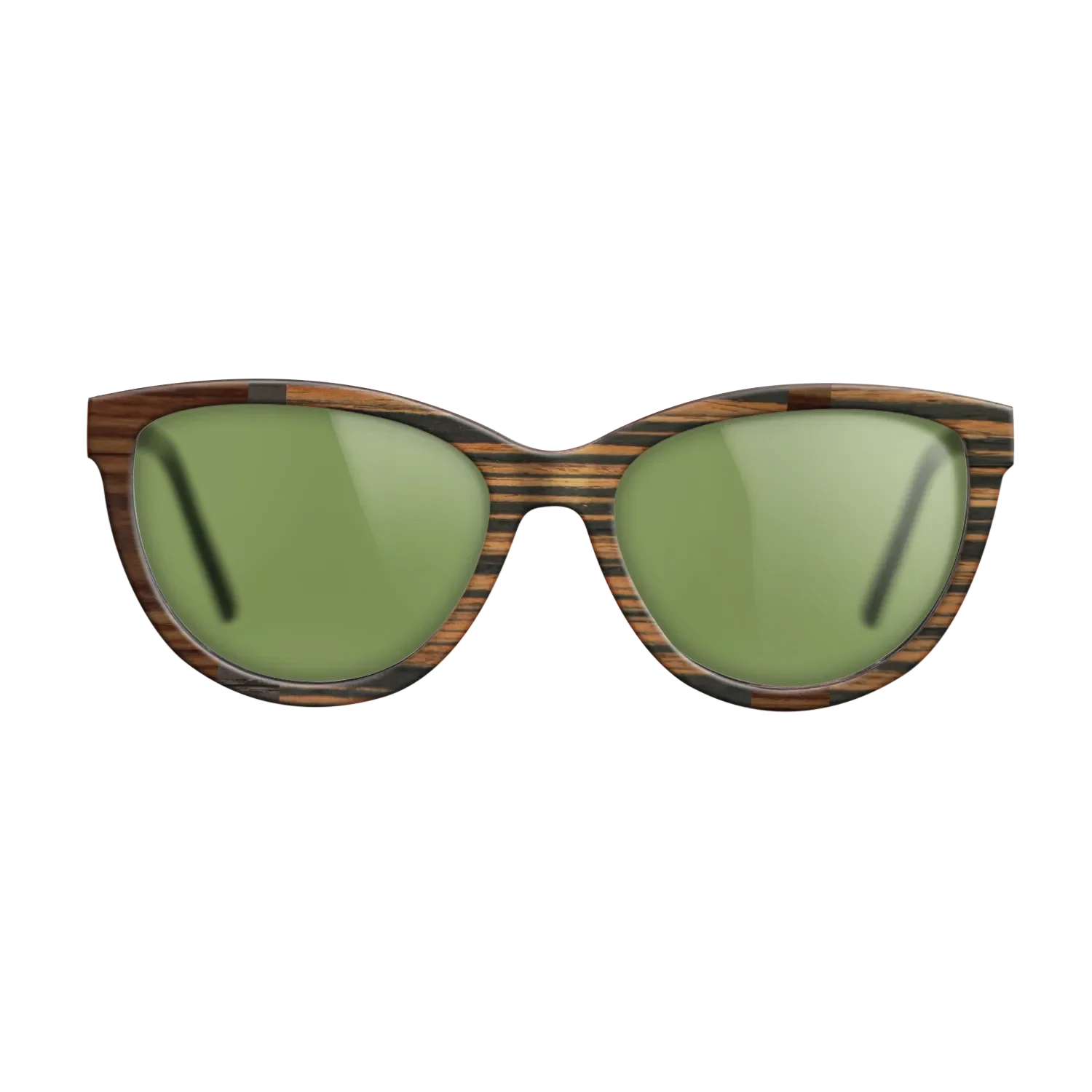 Italian Ebony,Santos Rosewood Dark,Fumed Oak: Wedge - The Maiden - Cat - 847 - SIRIS wood optic