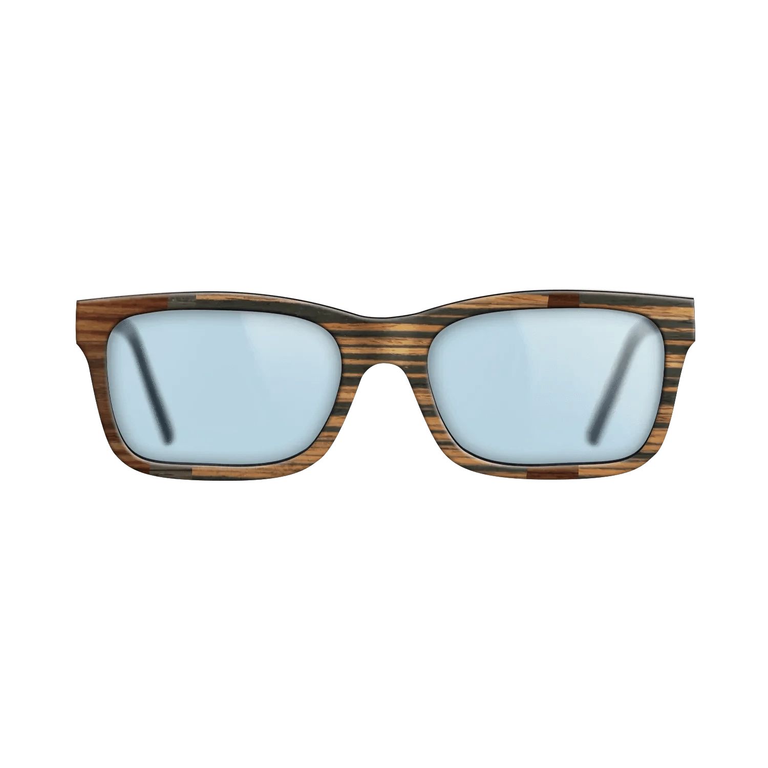 Italian Ebony,Santos Rosewood Dark,Fumed Oak: Wedge - The Sage - Rectangle - 847 - SIRIS wood optic