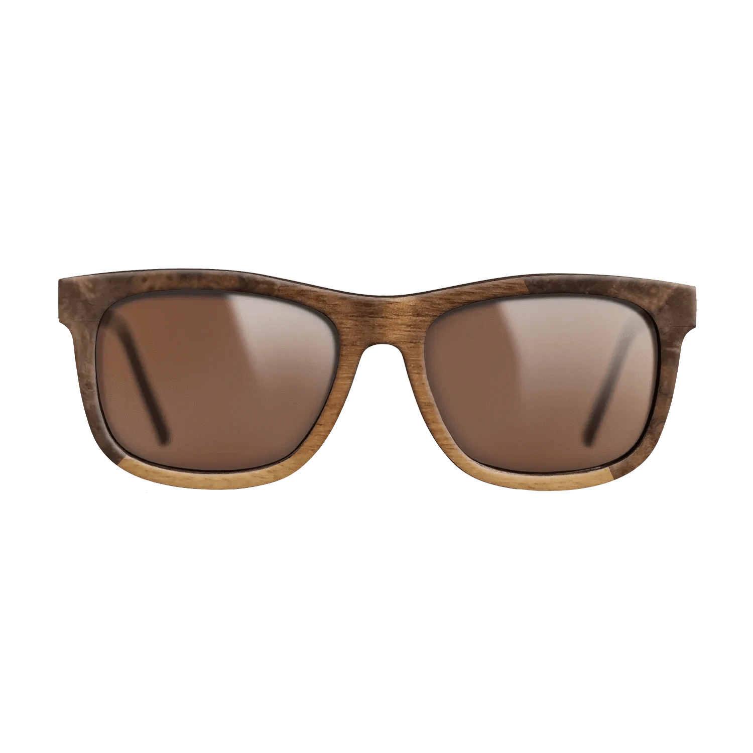 Walnut Claro Light,Walnut Burl: Angle Cut - The Hero - Square - 1555 - SIRIS wood optic