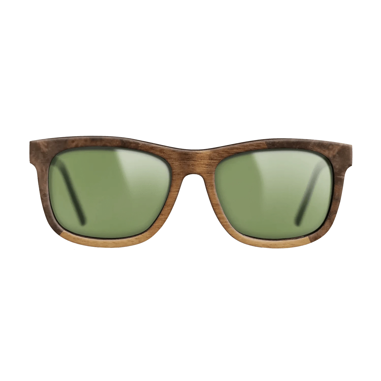 Walnut Claro Light,Walnut Burl: Angle Cut - The Hero - Square - 1555 - SIRIS wood optic