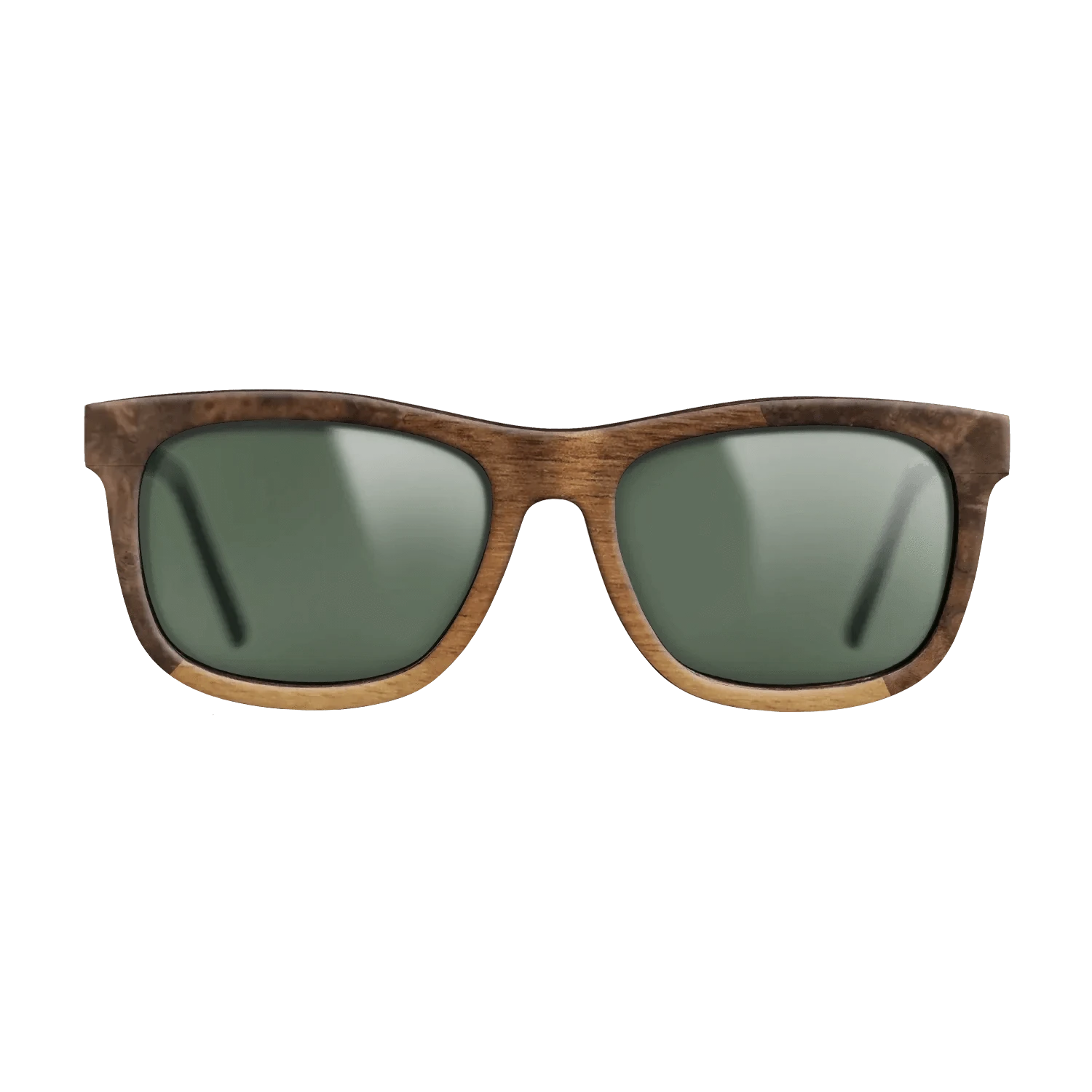 Walnut Claro Light,Walnut Burl: Angle Cut - The Hero - Square - 1555 - SIRIS wood optic