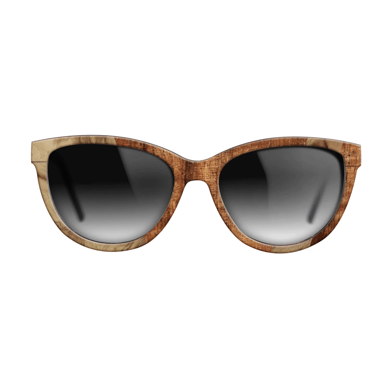 Walnut Burl,Koa,Olive Burl: Angle Cut - The Maiden - Cat - 1435 - SIRIS wood optic