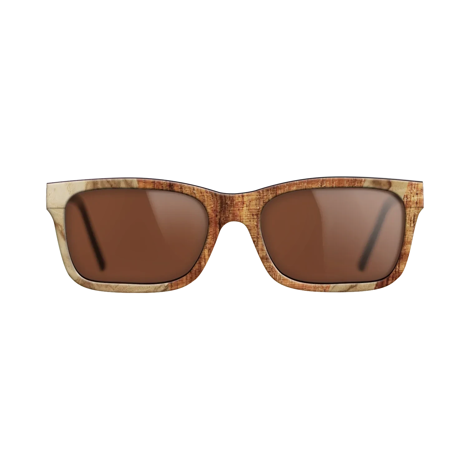 Walnut Burl,Koa,Olive Burl: Angle Cut - The Sage - Rectangle - 1435 - SIRIS wood optic