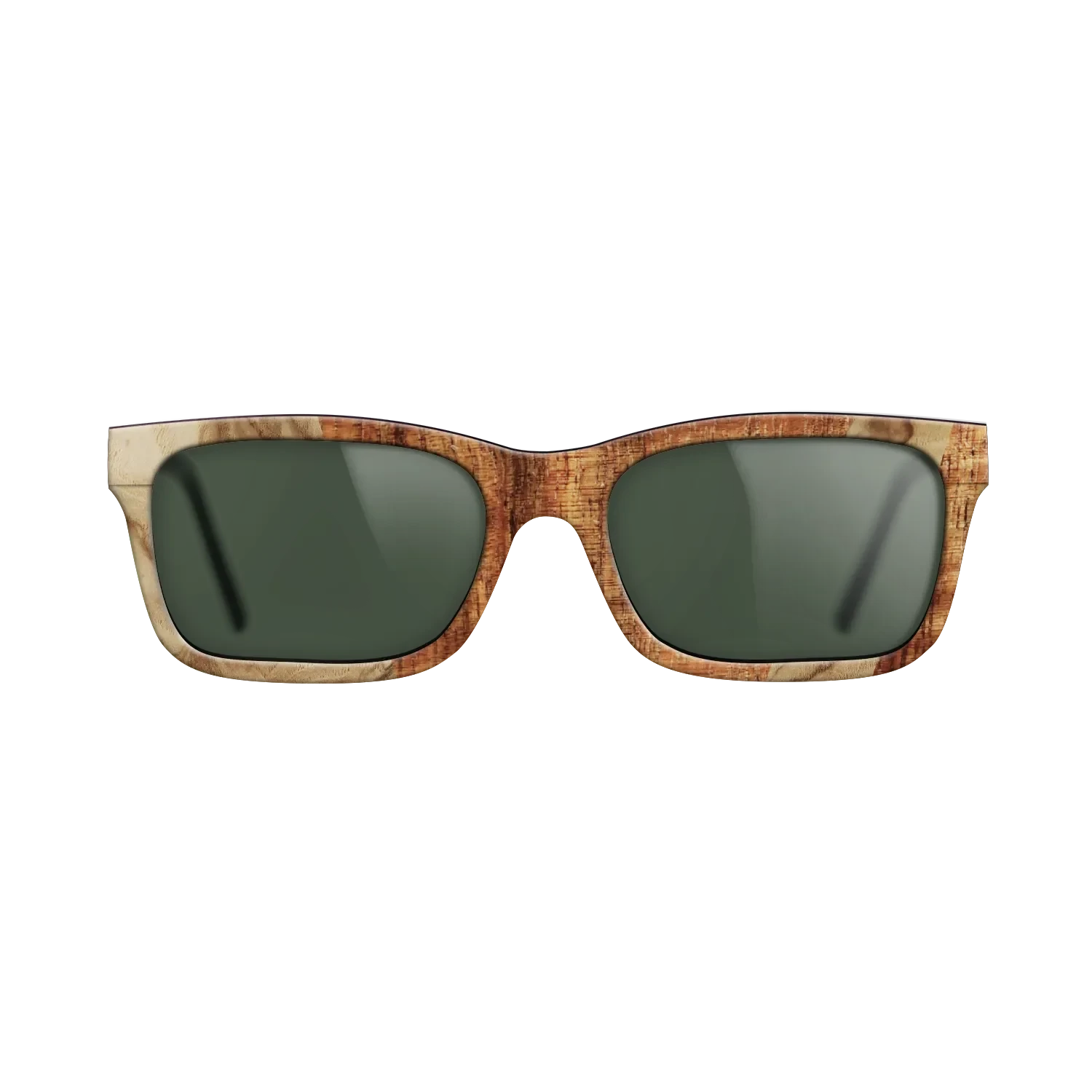 Walnut Burl,Koa,Olive Burl: Angle Cut - The Sage - Rectangle - 1435 - SIRIS wood optic