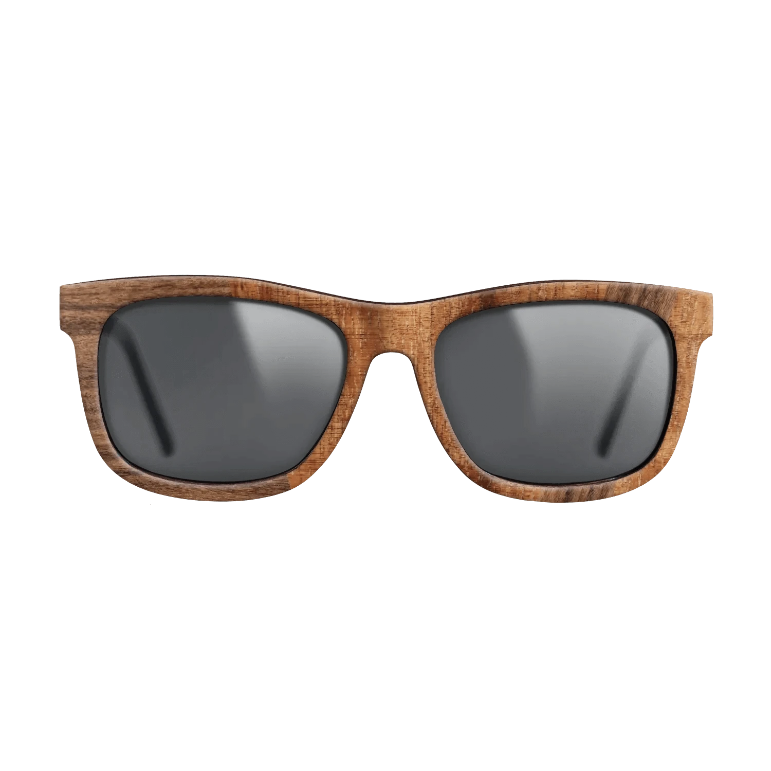 Santos Rosewood Dark,Koa: Angle Cut - The Hero - Square - 1665 - SIRIS wood optic