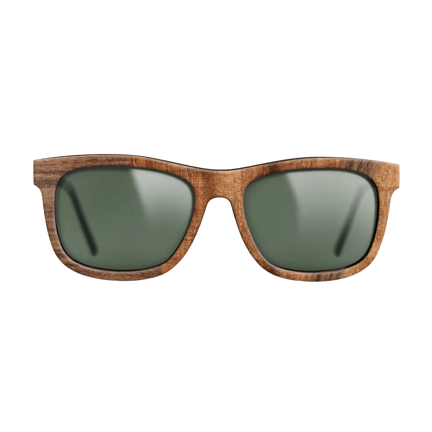 Santos Rosewood Dark,Koa: Angle Cut - The Hero - Square - 1665 - SIRIS wood optic
