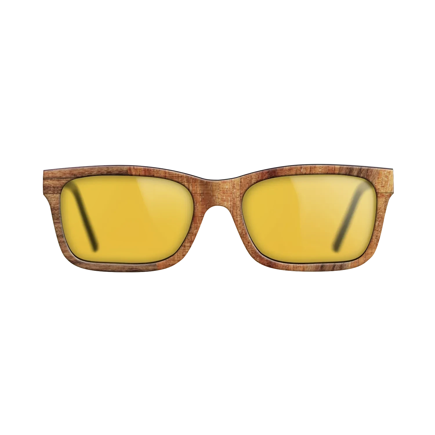 Santos Rosewood Dark,Koa: Angle Cut - The Sage - Rectangle - 1665 - SIRIS wood optic