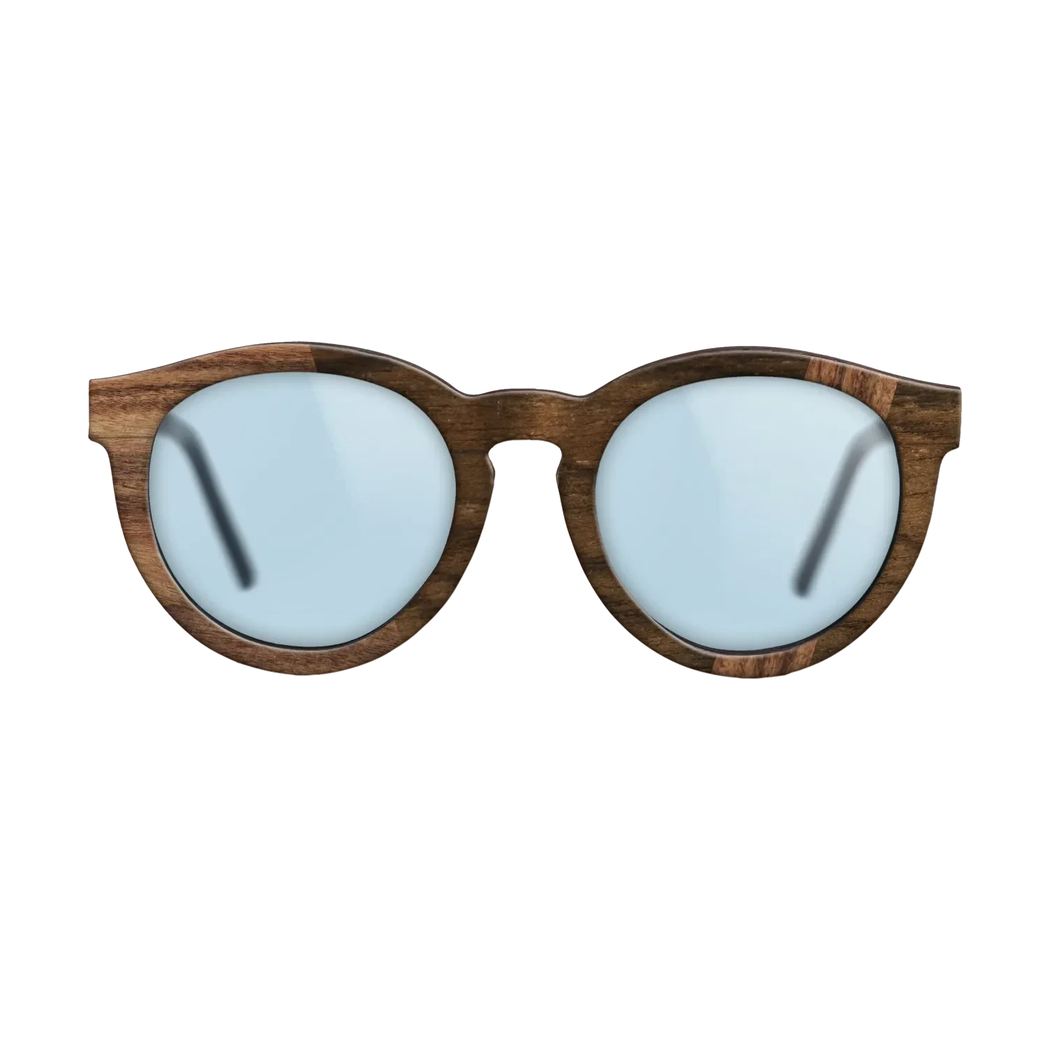 Santos Rosewood Dark,Ziricote Dark Quartered: Angle Cut - The Rebel - Round - 1953 - SIRIS wood optic