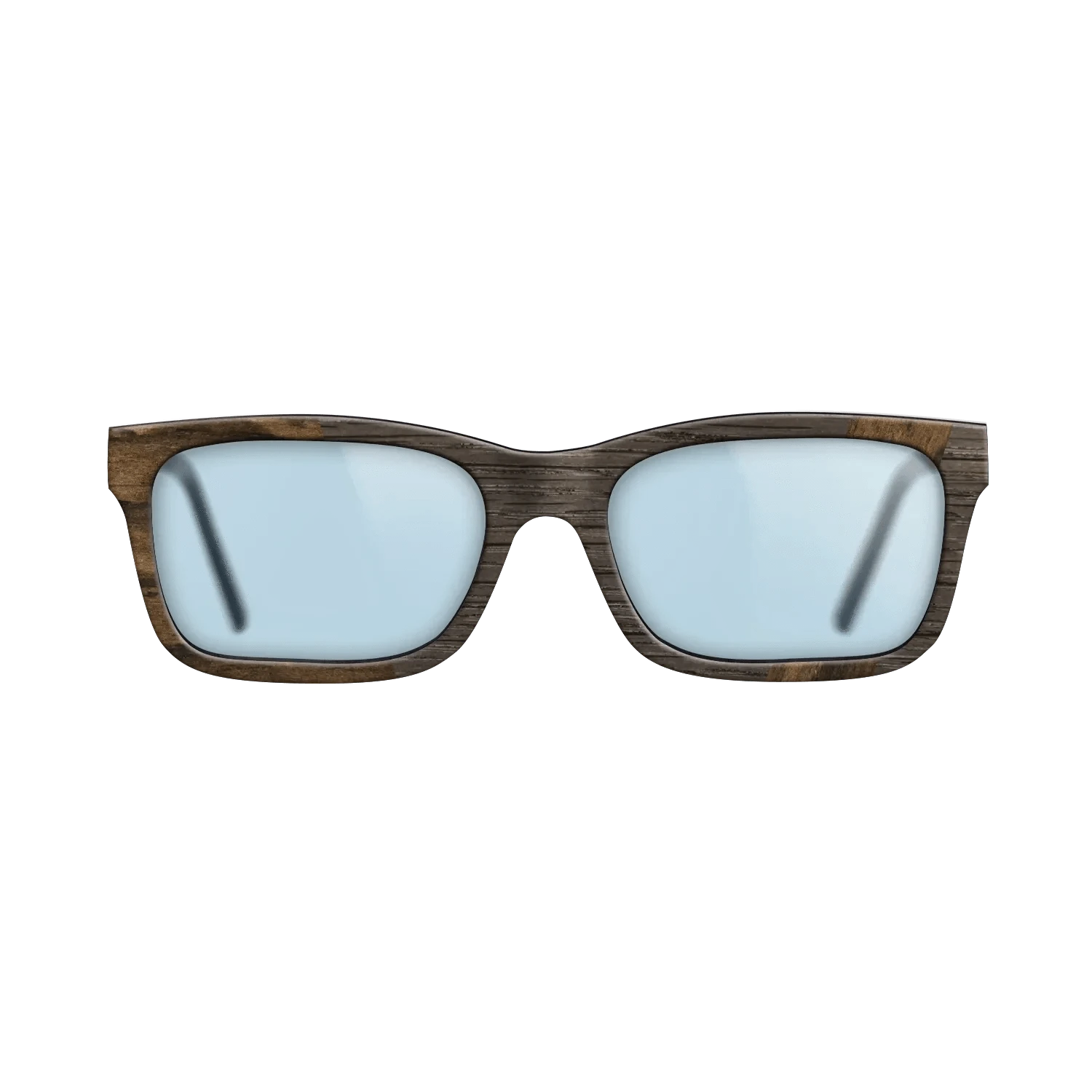 Ziricote Dark Quartered,Fumed Oak: Angle Cut - The Sage - Rectangle - 1687 - SIRIS wood optic