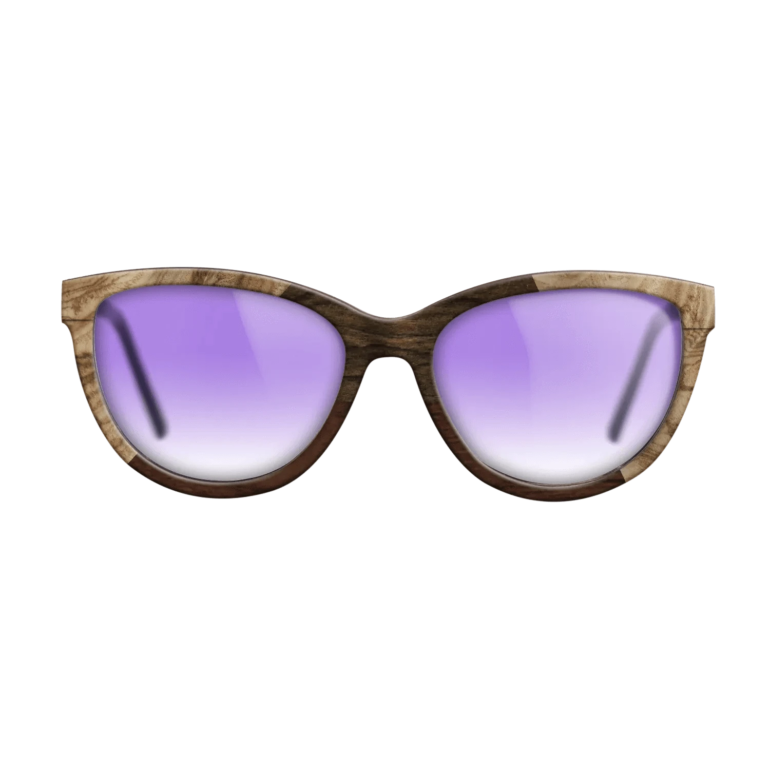 Walnut Claro Dark,Olive Burl,Ziricote Dark Quartered: Angle Cut - The Maiden - Cat - 1803 - SIRIS wood optic