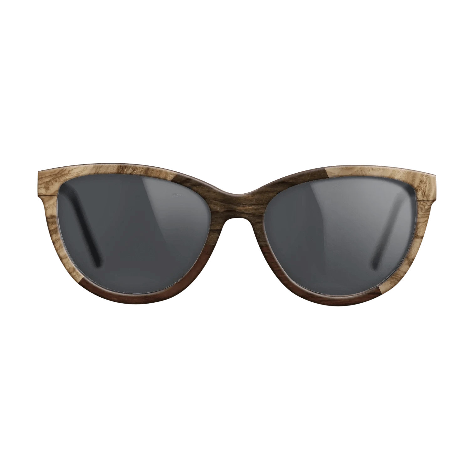 Walnut Claro Dark,Olive Burl,Ziricote Dark Quartered: Angle Cut - The Maiden - Cat - 1803 - SIRIS wood optic