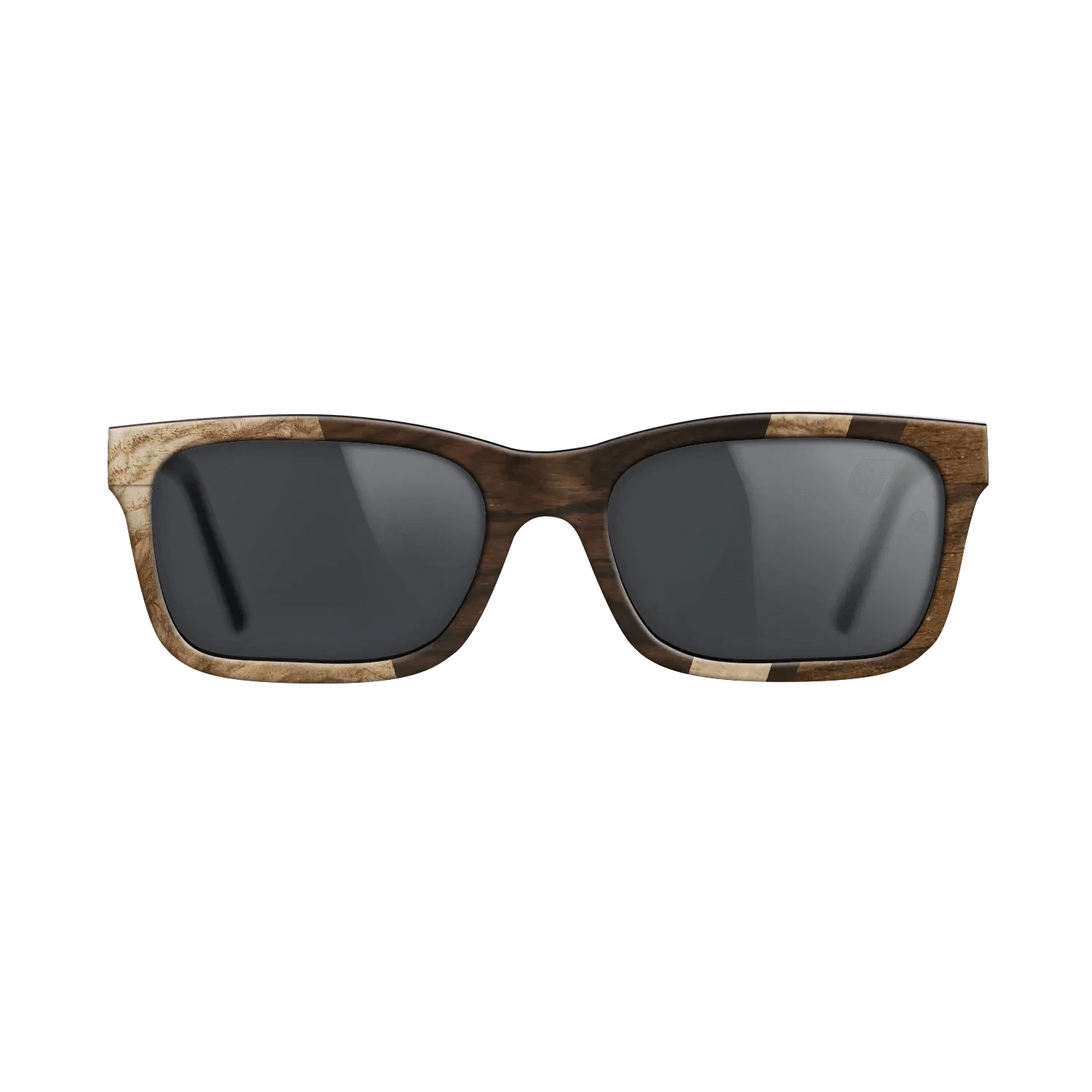 Ziricote Light Quartered,Ziricote Dark Quartered,Olive Burl,Walnut: Straight Grain: Angle Cut - The Sage - Rectangle - 1737 - SIRIS wood optic